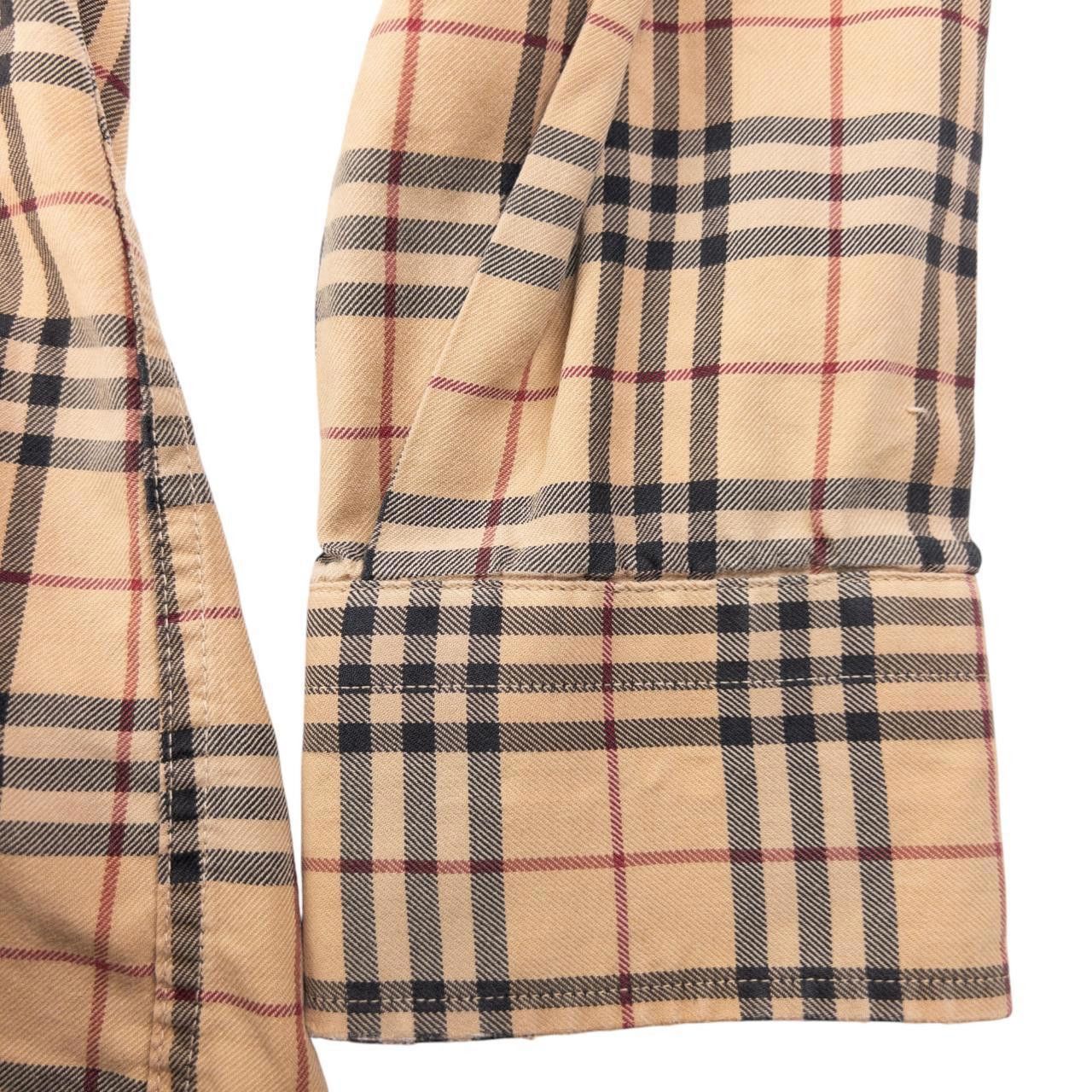 Burberry Vintage Burberry Nova Check Long Sleeve Button Shirt Size L Size US L / EU 52-54 / 3 - 5 Thumbnail
