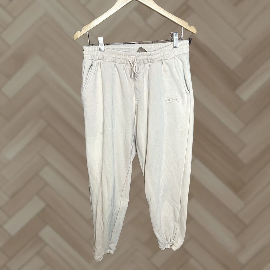 Forever 21 FOREVER 21 Mens Beige Jogger Sweatpants Size Large Size US 33 - 1 Thumbnail