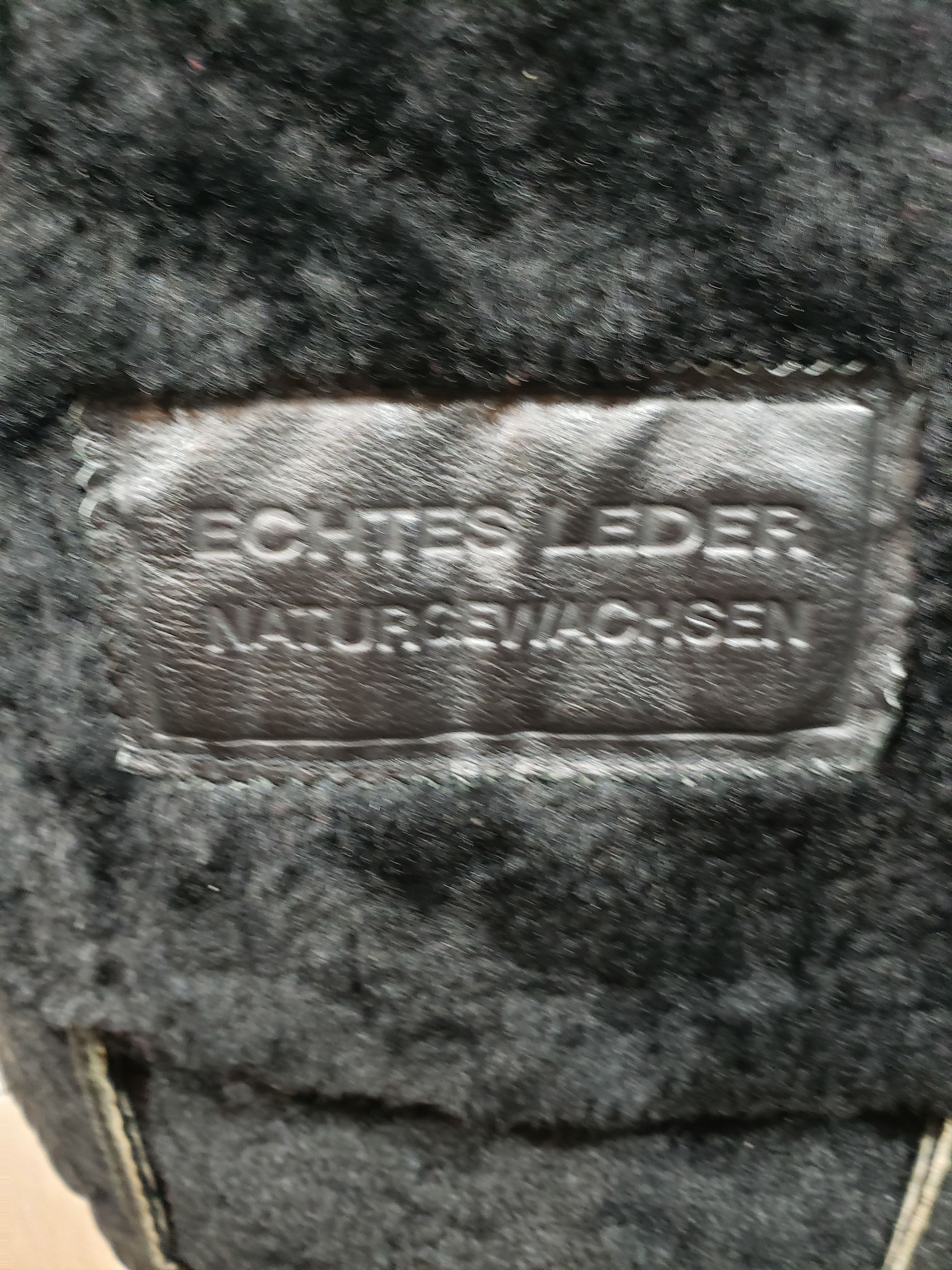 Other Wonderful men's black sheepskin coat with buttons. Size US XL / EU 56 / 4 - 10 Thumbnail