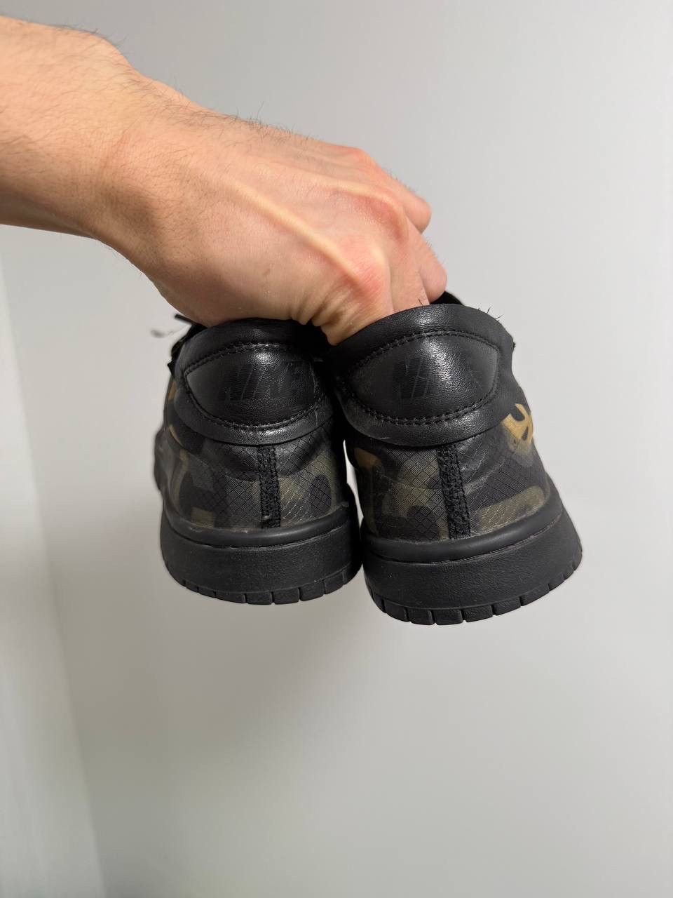 Comme des Garcons × Nike Nike Dunk Comme Des Garçons Low camo black and brown Size US 11 / EU 44 - 3 Thumbnail