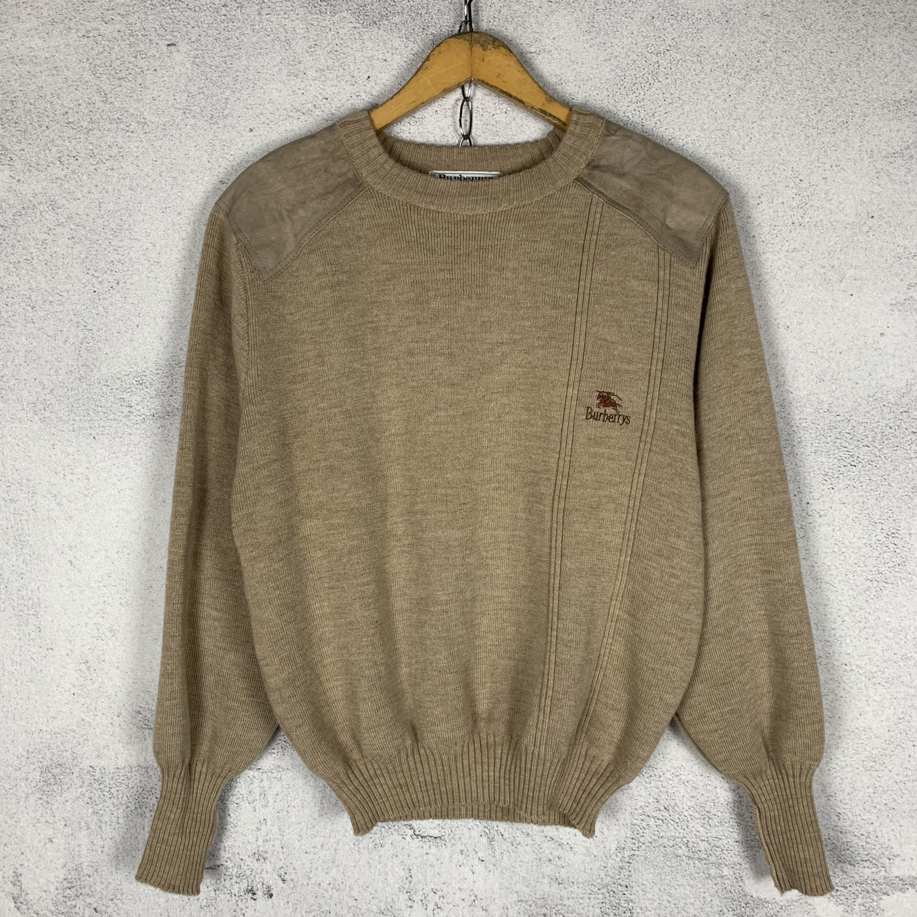 Burberry Vintage Burberry Wool Knit Sweater Jumper Size US M / EU 48-50 / 2 - 4 Thumbnail