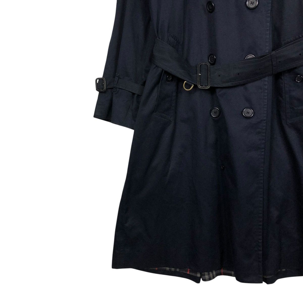 Burberry 🔥VINTAGE BURBERRYS MADE IN ENGLAND TRENCH COAT NOVA CHECK Size US M / EU 48-50 / 2 - 9 Thumbnail