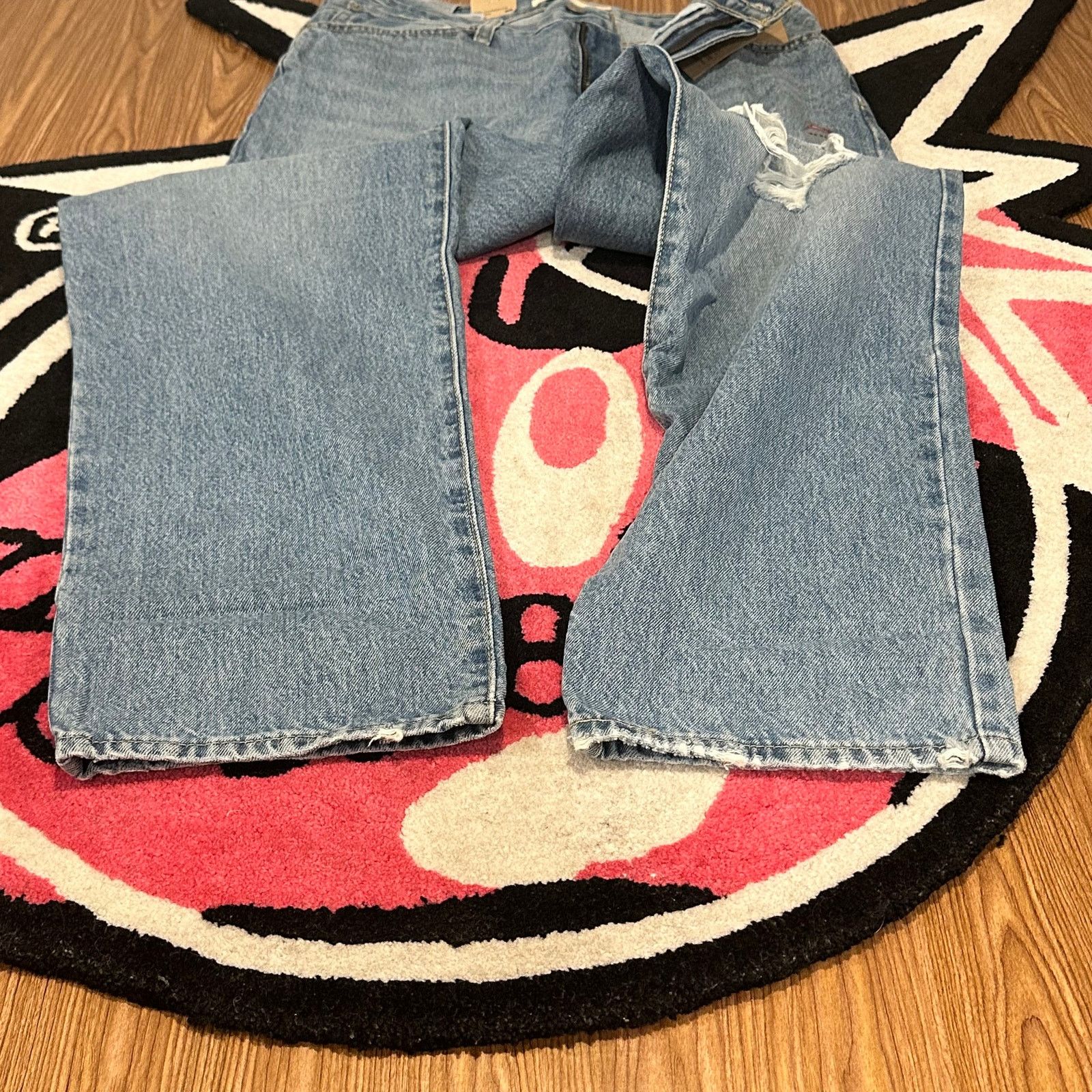 Levi's Levi’s® 94 Baggy Distressed Jeans – Size 29 – As Pictured Size 29" - 12 Thumbnail