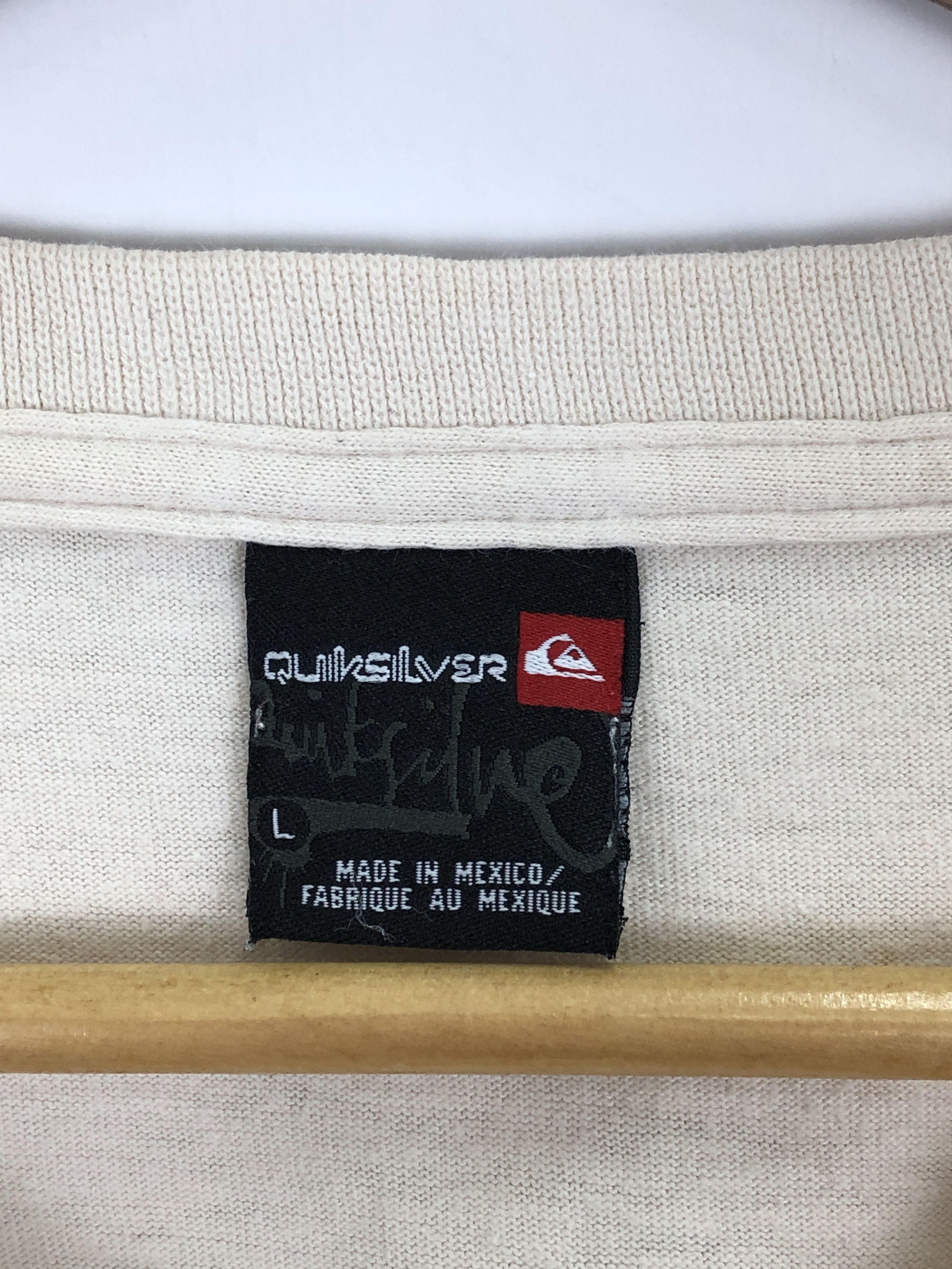 Quiksilver × Vintage Vintage Y2k Quiksilver Surfing Floral Design Tee TA0499 Size US L / EU 52-54 / 3 - 5 Thumbnail