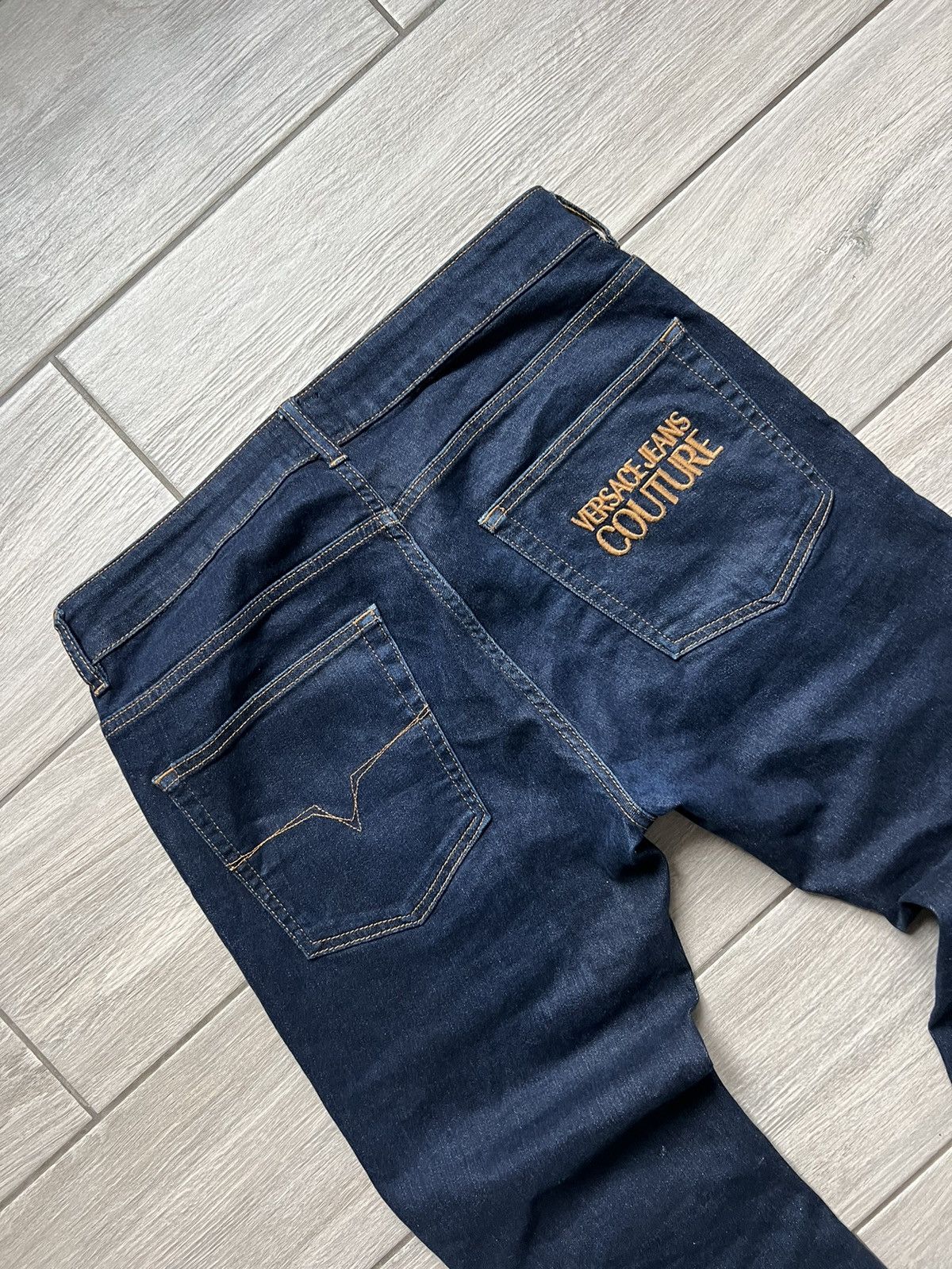 Jean Classic Dark Blue Versace Jeans Couture Pants 32 Size Size US 32 / EU 48 - 7 Thumbnail