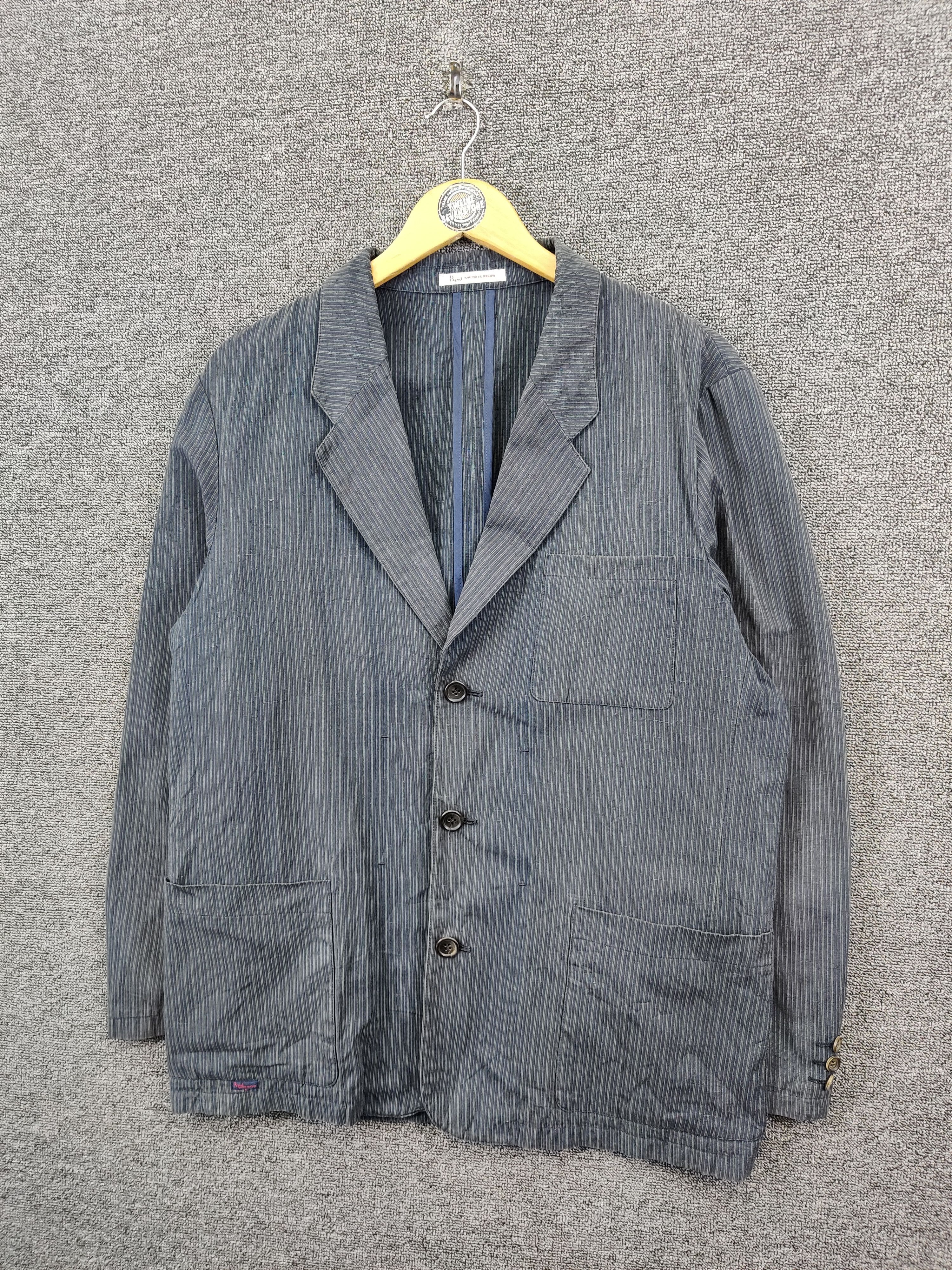 Japanese Brand Vintage Papas Maniere De Heming Blazer Jacket Suit Size US M / EU 48-50 / 2 - 2 Thumbnail