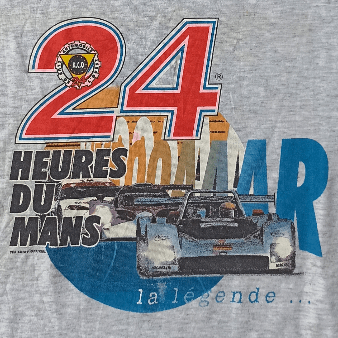 Formula 1 × Sports Specialties Vintage 90s 24H Lemans Race Tee Size US M / EU 48-50 / 2 - 2 Thumbnail