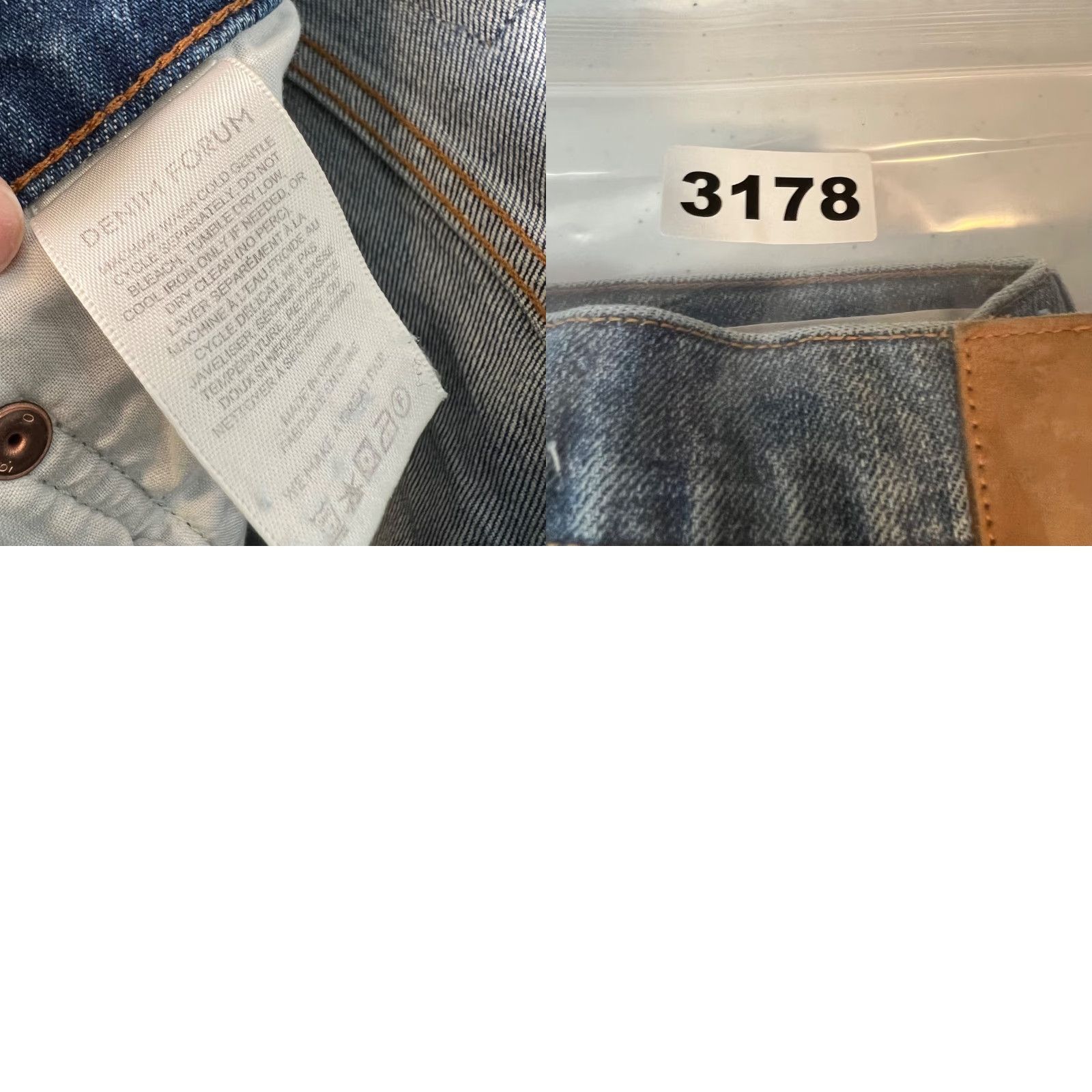 Vintage Denim Forum Womens Jeans 29 Arlo High Rise Straight Medium Wash 100% Cotton Size 29" - 9 Thumbnail