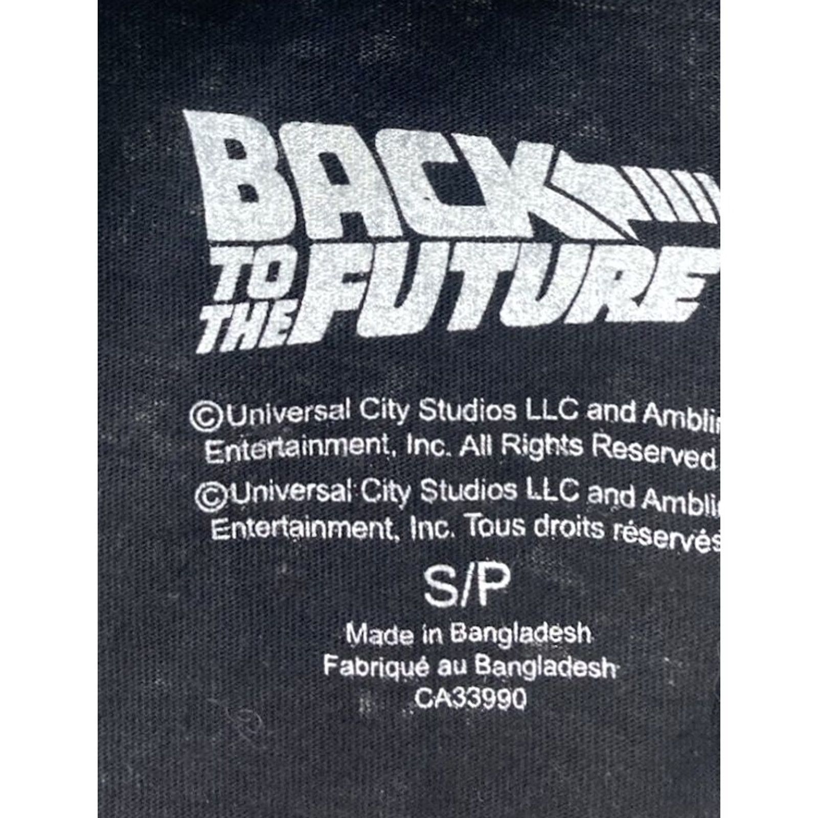 Vintage VINTAGE Back to the Future Graphic Print T-shirt Men Small Black Acid Wash Shirt, Movie, Retro, 80s, Logo, All Seasons, Cotton, Short Sleeve Size US S / EU 44-46 / 1 - 4 Thumbnail