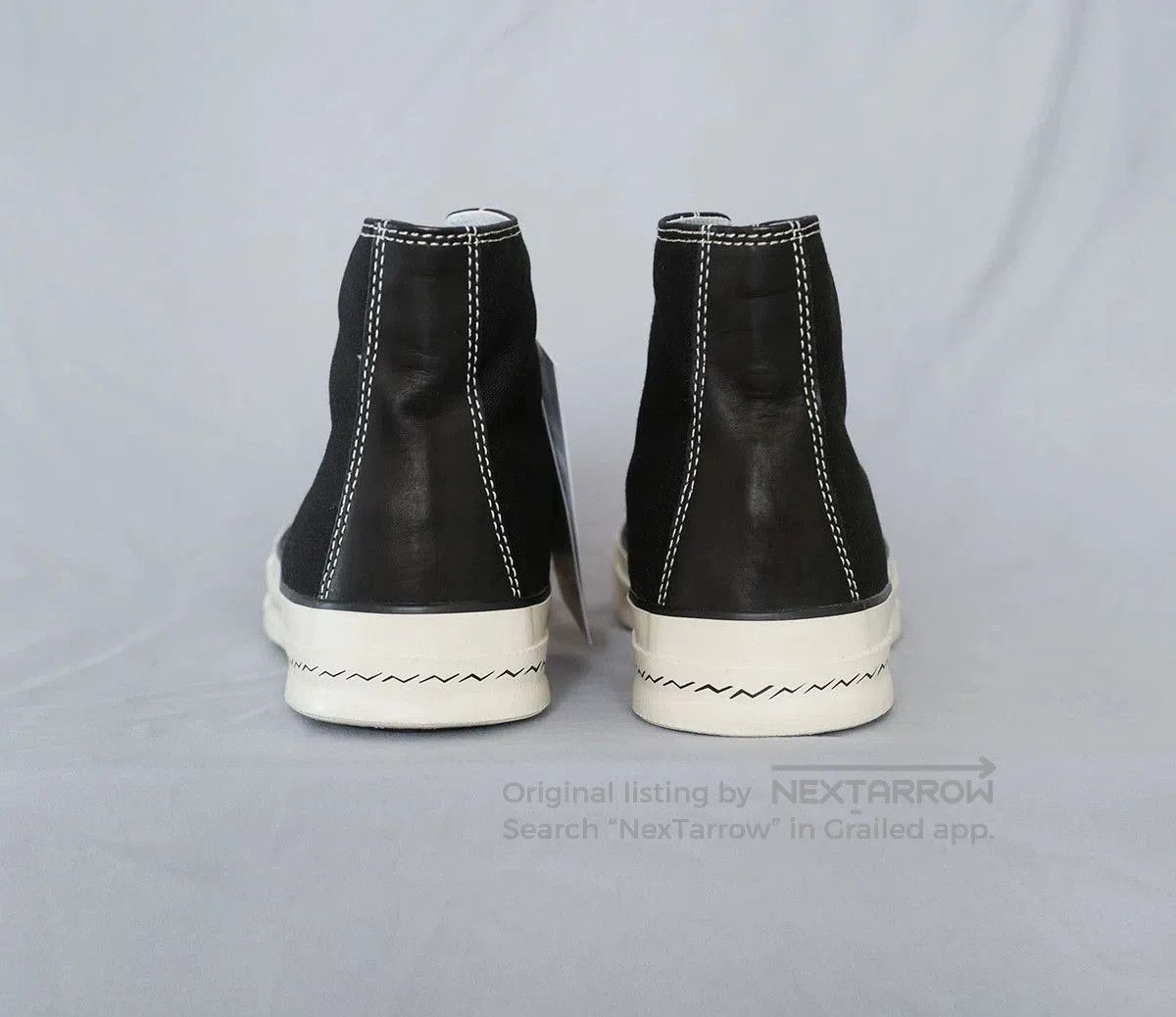 Visvim visvim skagway hi canvas sneakers black and white. Size US 10.5 / EU 43-44 - 4 Thumbnail