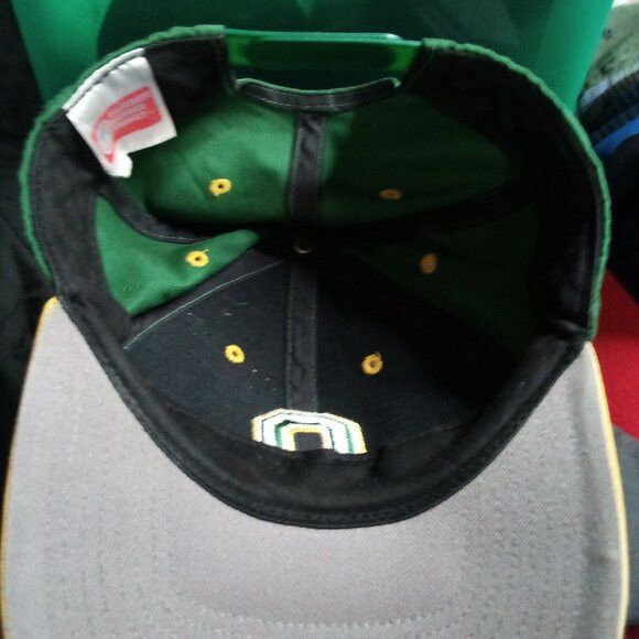 Other Vintage Oregon Ducks Two Tone Snap Hat Cap Size ONE SIZE - 5 Thumbnail