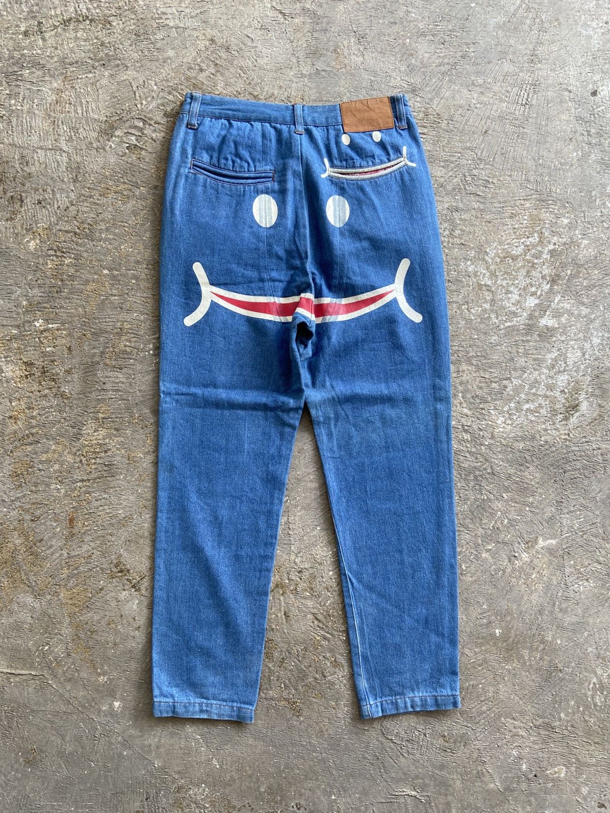 Japanese Brand 2000s Up Smile RHP - Japan Denim Cell Pocket Pants Size 31" - 11 Thumbnail