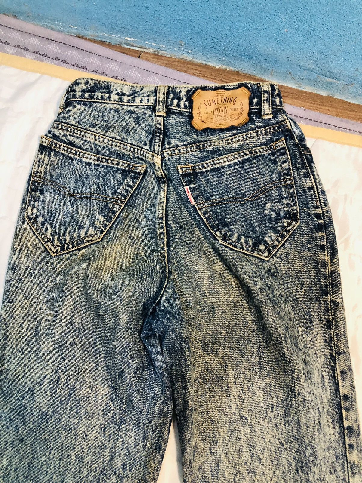 Edwin × Japanese Brand Something Ones By Edwin Jeans (10) Size US 26 / EU 42 - 12 Thumbnail