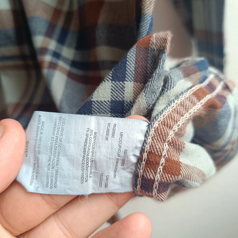 Dickies Dickies Flannel Plaid Shirt Mens Small S Pockets Long Sleeve Size US S / EU 44-46 / 1 - 11 Thumbnail