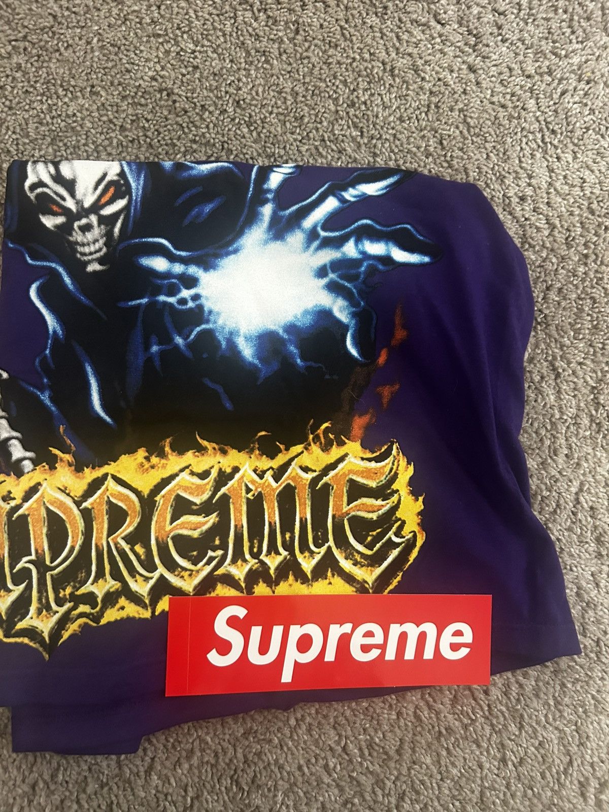 Supreme SS26 Grim reaper T-shirt Size US M / EU 48-50 / 2 - 5 Thumbnail