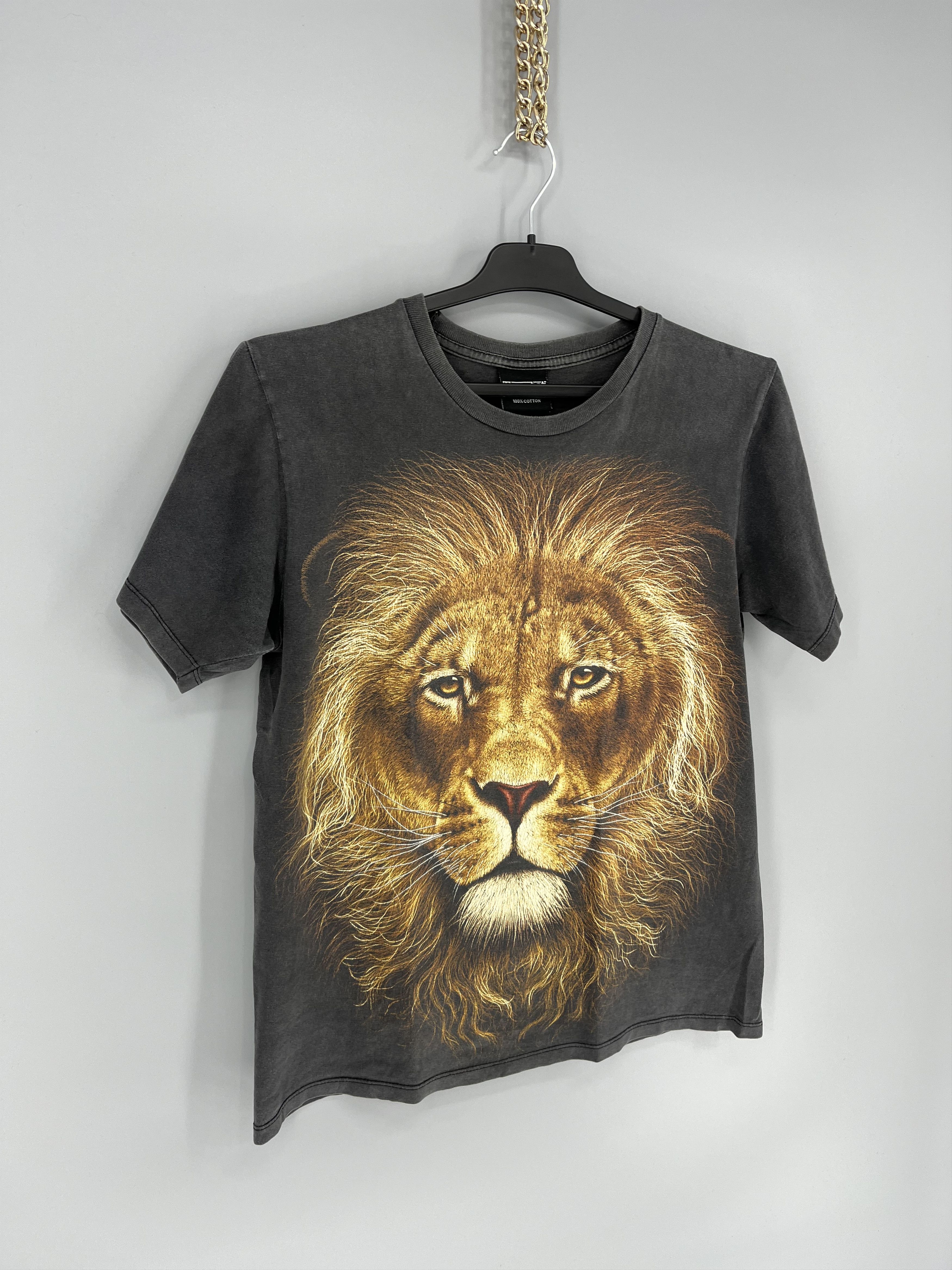 Vintage Vintage Y2K 90s Tiger Face Boxy Graphic Tee Size US S / EU 44-46 / 1 - 2 Thumbnail