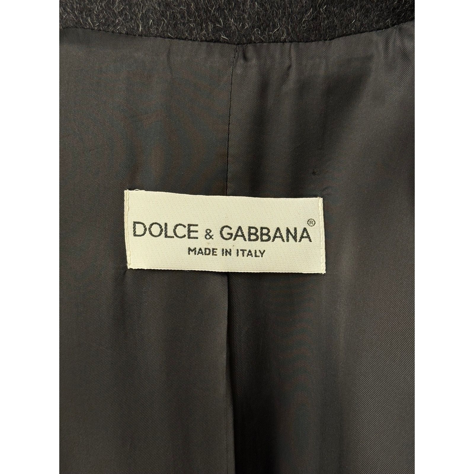 Dolce & Gabbana 1990s Dolce & Gabbana double breasted military wool coat Size M / US 6-8 / IT 42-44 - 9 Thumbnail