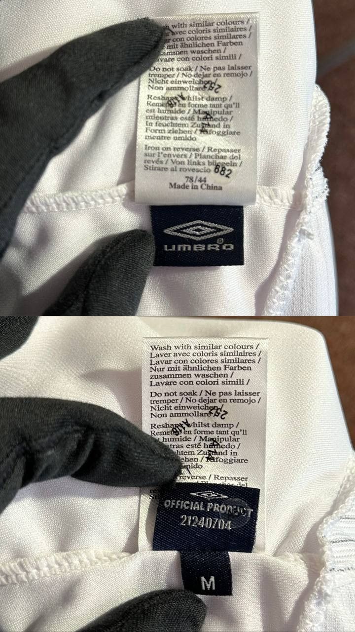 Umbro Umbro England home 2005 - 2007 football shirt jersey soccer Size US M / EU 48-50 / 2 - 8 Thumbnail