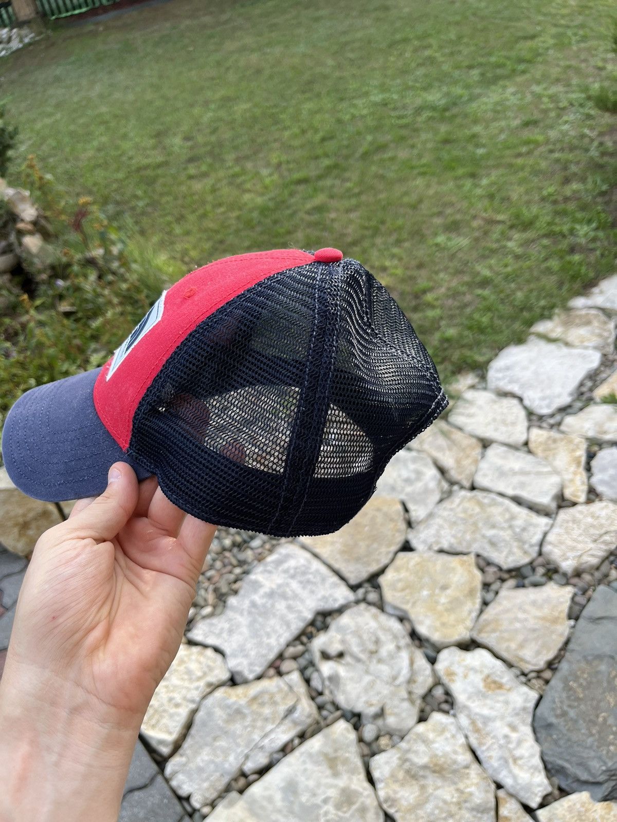 The North Face The North Face mudder trucker hat cap y2k outdoor faded mesh Size ONE SIZE - 10 Thumbnail