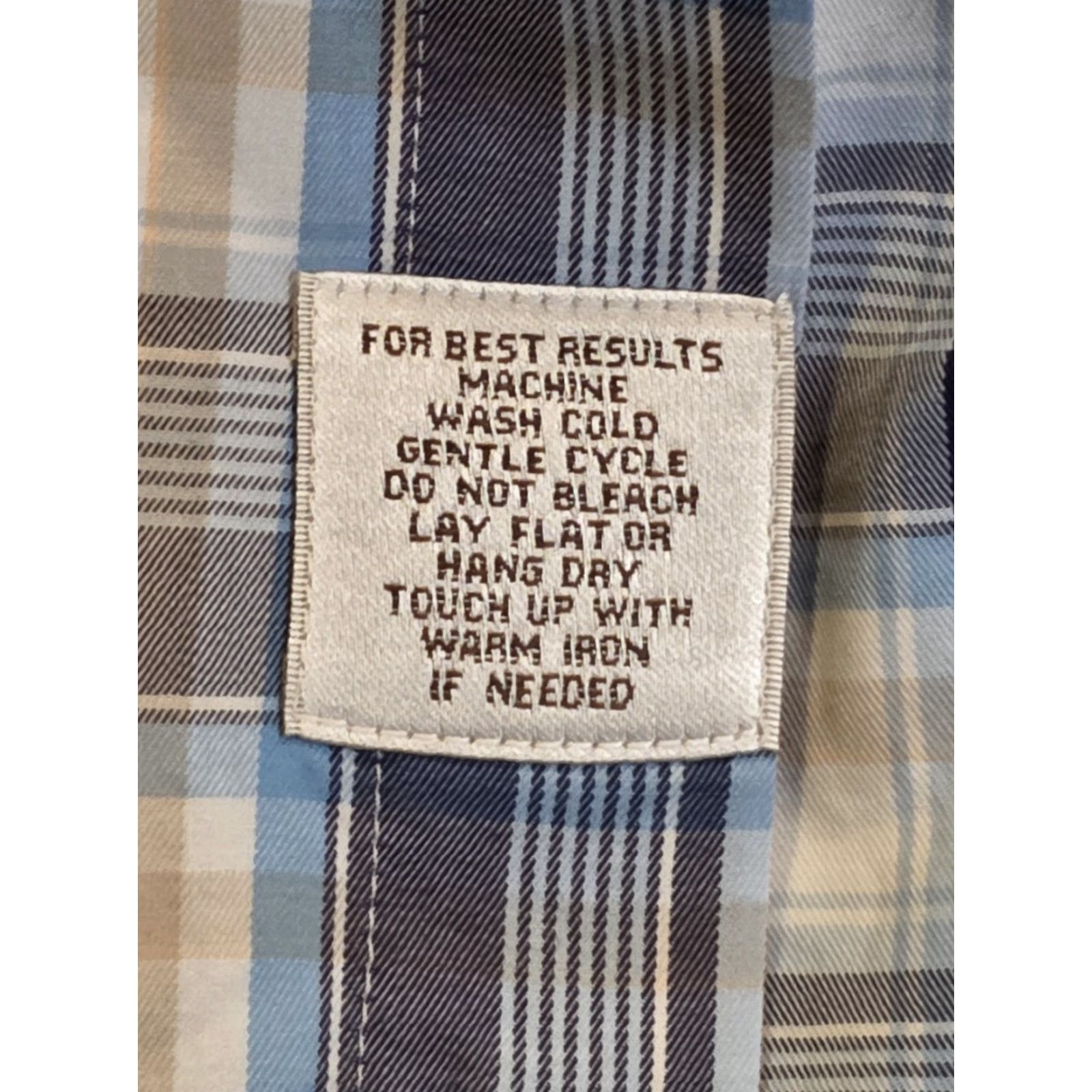 Peter Millar Peter Millar Shirt Button-Up Long Sleeve Blue Plaid Men's XL 100% Cotton Classic Preppy Size US XL / EU 56 / 4 - 7 Thumbnail