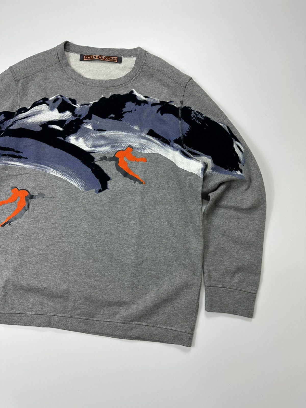 Frauenschuh Frauenschuh Sweatshirt Ski Mountains Men's Size US L / EU 52-54 / 3 - 4 Thumbnail