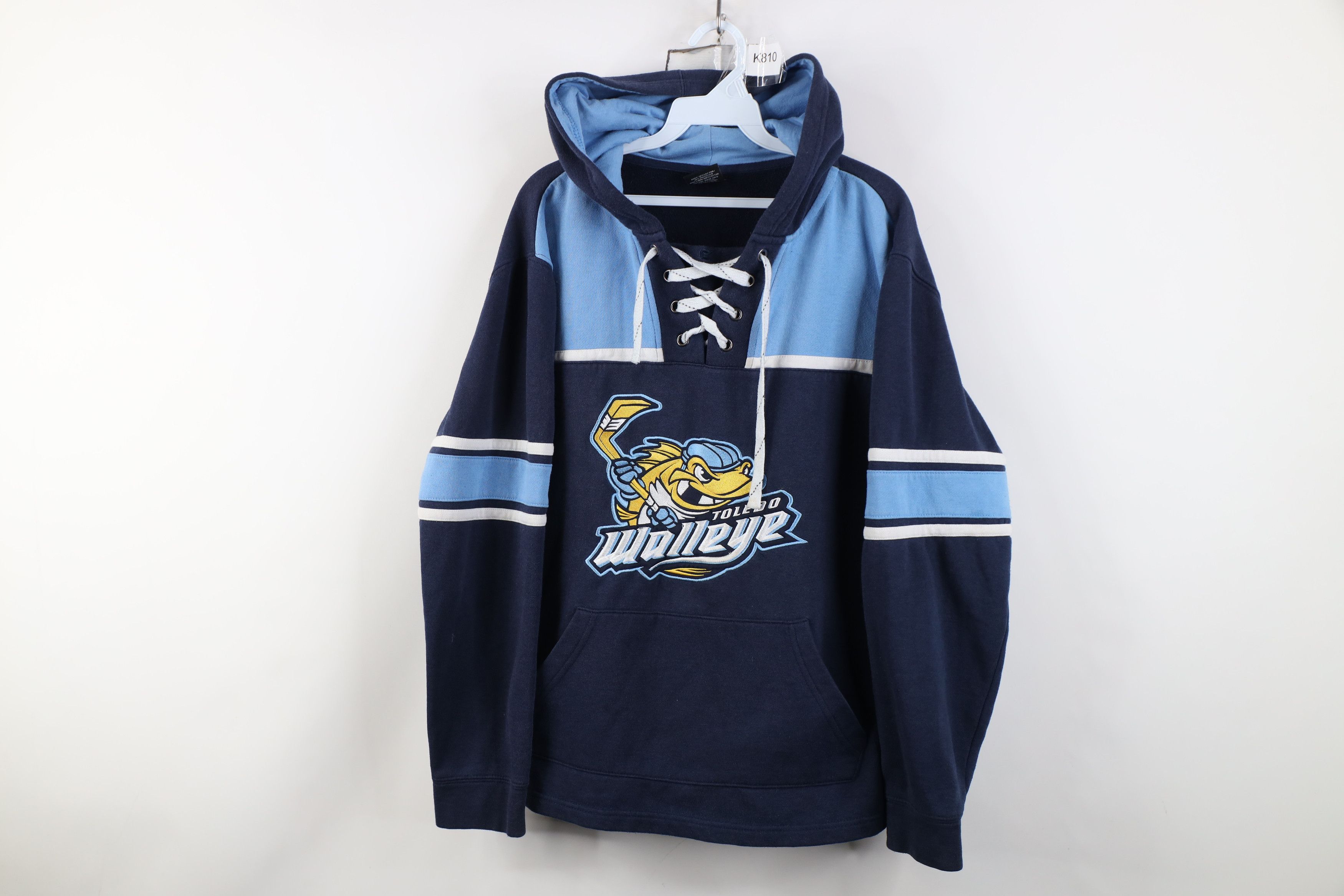 Vintage Vintage Y2K League Toledo Walleye Hockey Hoodie Sweatshirt Size US M / EU 48-50 / 2 - 1 Thumbnail