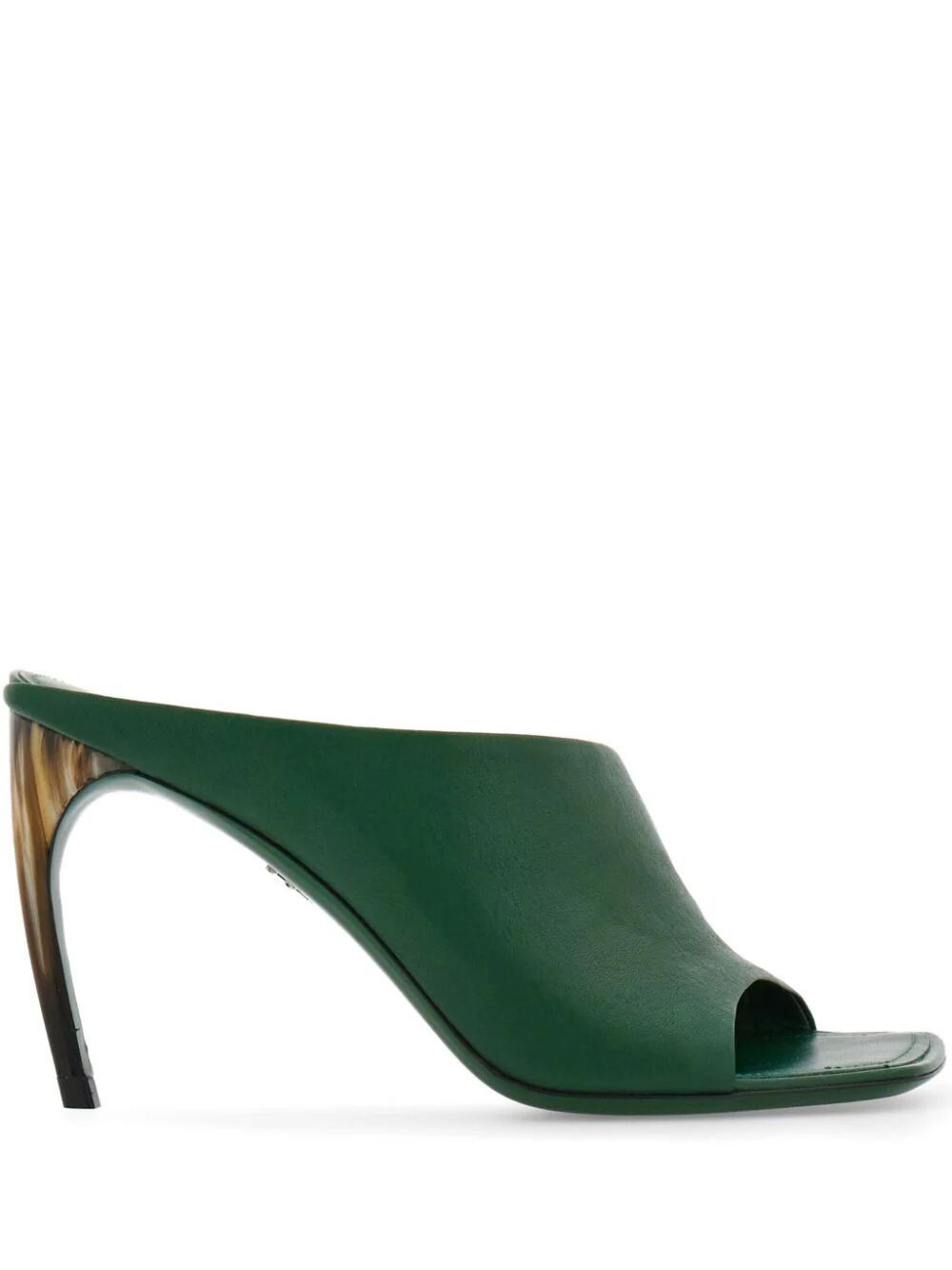 image of Salvatore Ferragamo Ferragamo Mules Size 8.5 in Green, Women's