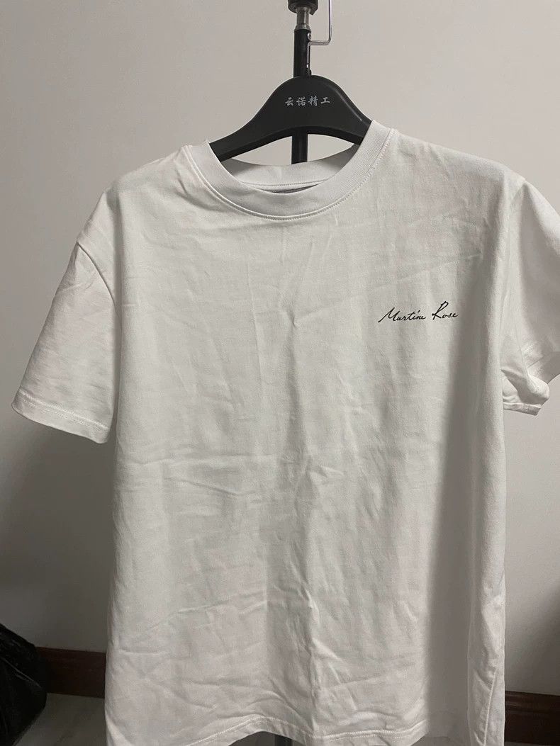 Martine Rose Martine rose White printed short sleeves Size M / US 6-8 / IT 42-44 - 1 Thumbnail