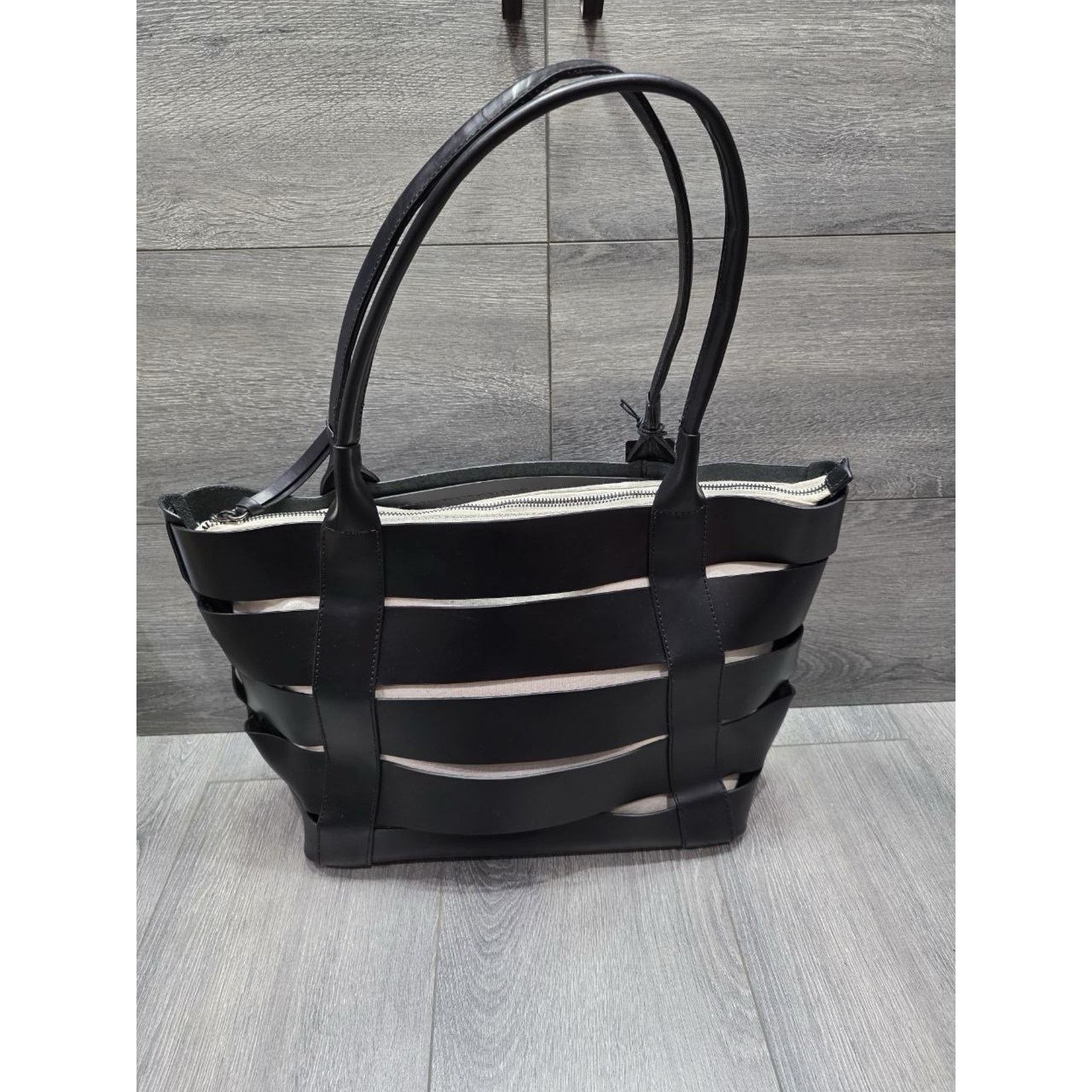 & Other Stories Botkier Hampton Leather Tote Shoulder bag Black B000474 Size ONE SIZE - 8 Thumbnail