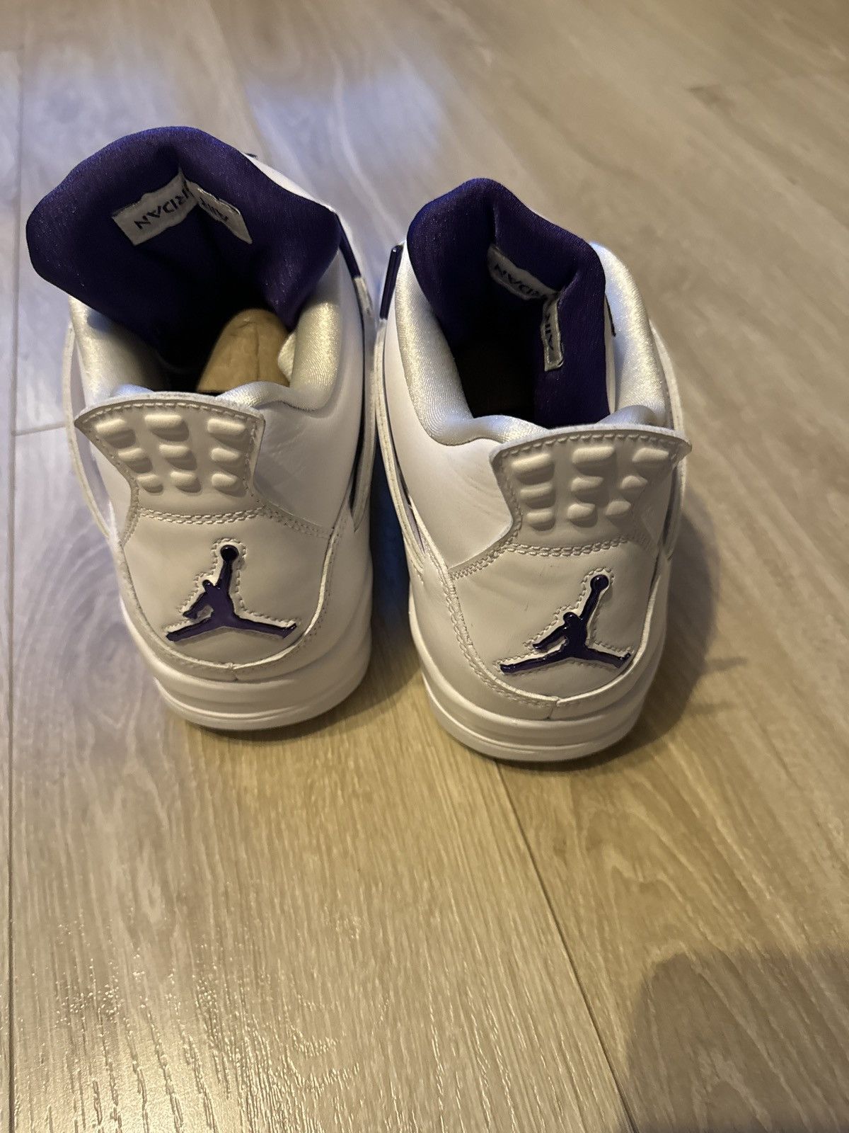 Jordan Brand × Nike Jordan 4 Metallic Purple - 10 US Size US 10 / EU 43 - 3 Thumbnail