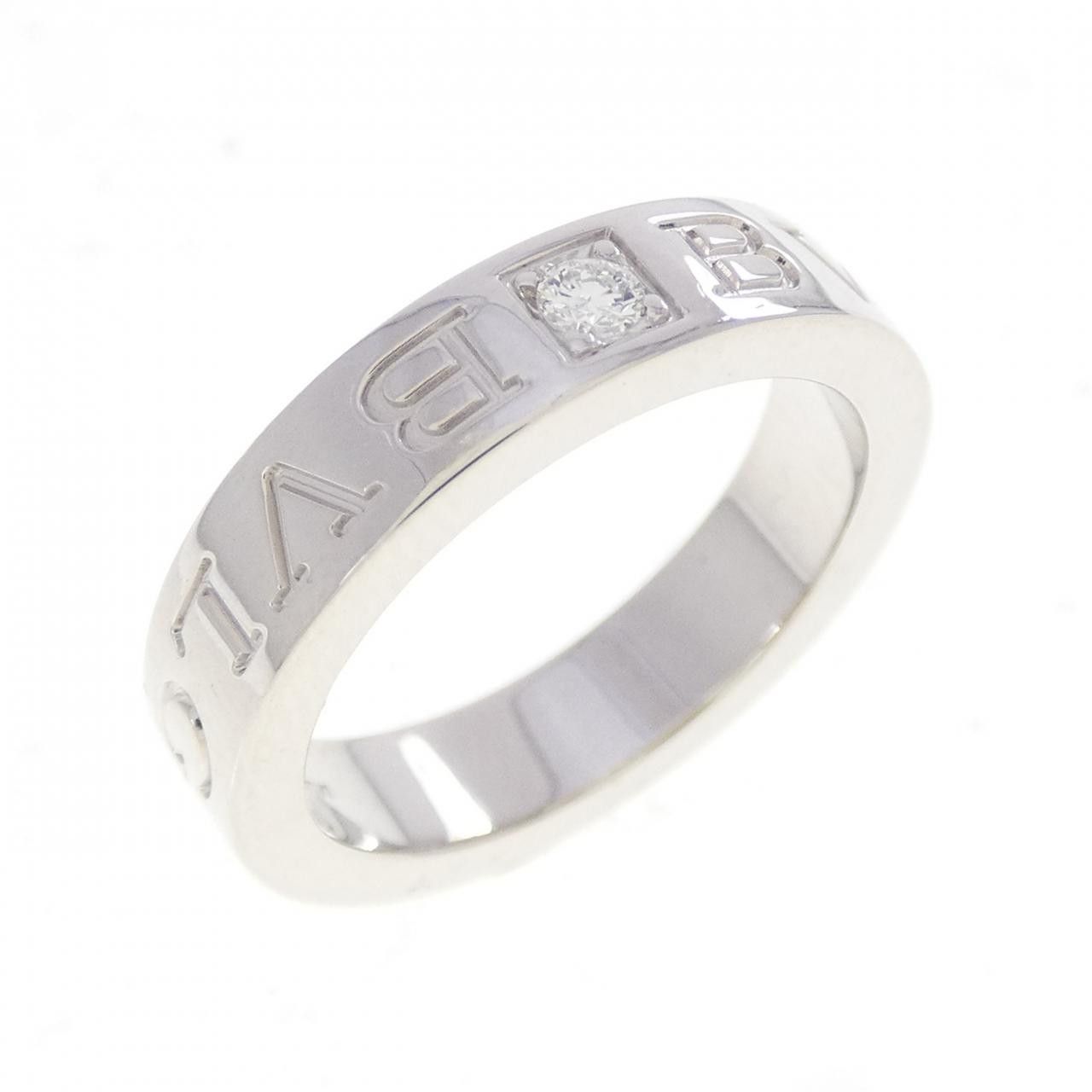 Bvlgari Bvlgari Bvlgari B.zero1 750 White Gold Diamond Ring Size 7 Precious Metal Ring AN853348 DUTY FREE for USA Size ONE SIZE - 1 Thumbnail
