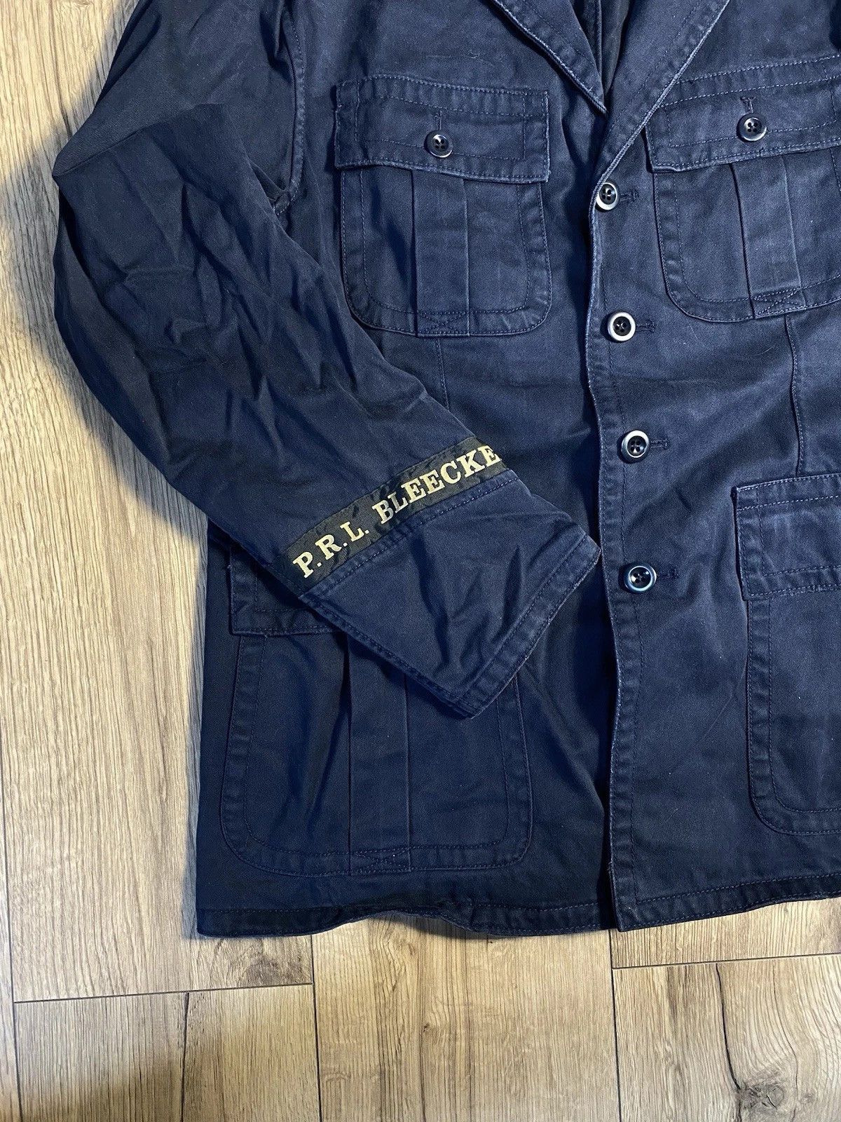 Polo Ralph Lauren Polo Ralph Lauren Military Sports Jacket Sz L Utility Navy Size US L / EU 52-54 / 3 - 2 Thumbnail