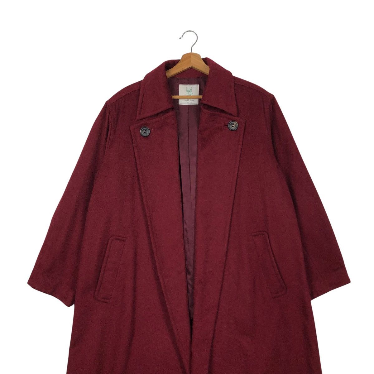 Pierre Balmain 🔥VINTAGE WOOL LONG JACKET PIERRE BALMAIN PARIS Size US M / EU 48-50 / 2 - 6 Thumbnail