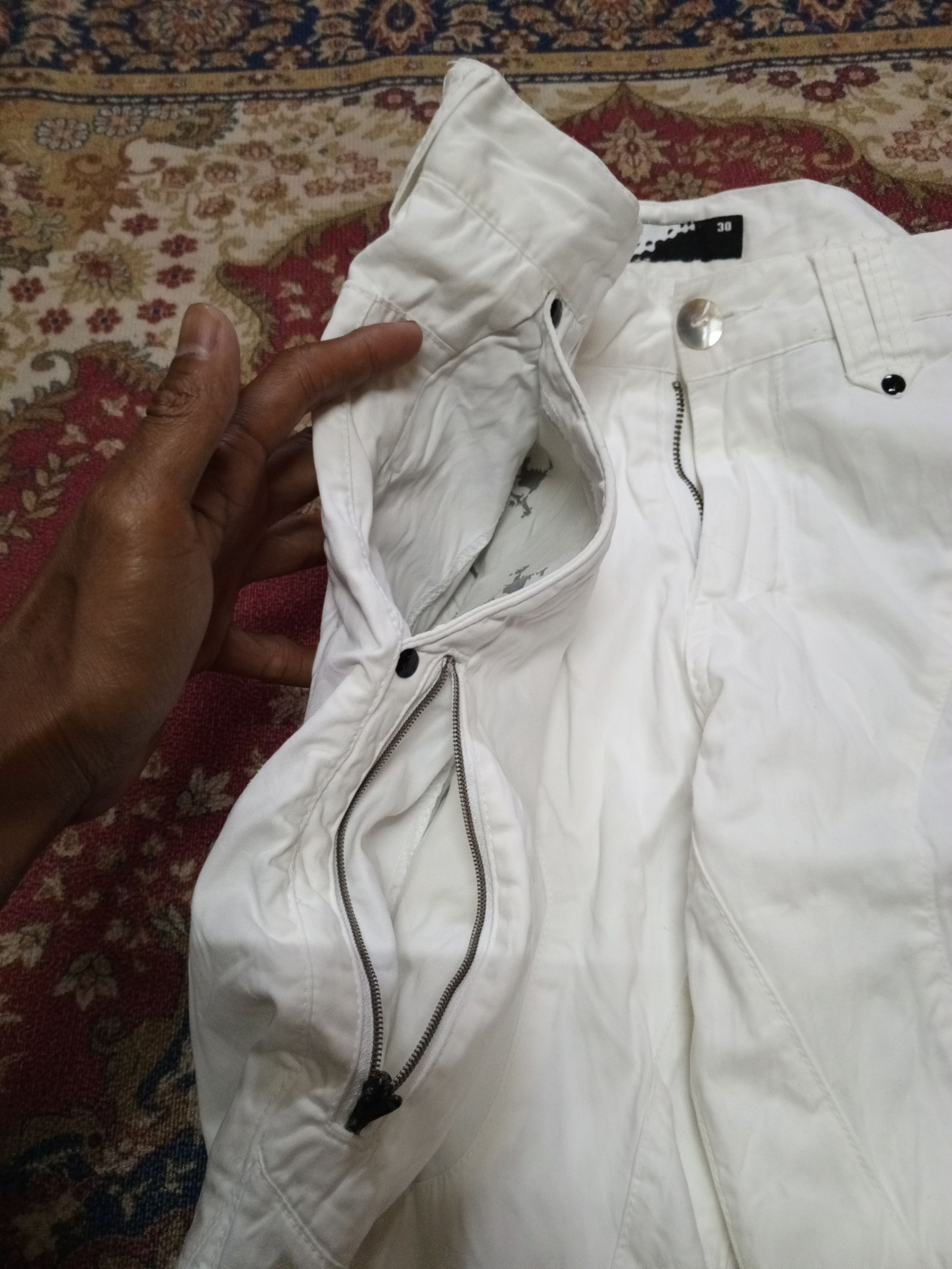 Oakley Oakley white pants skull 6pocket Size US 30 / EU 46 - 10 Thumbnail