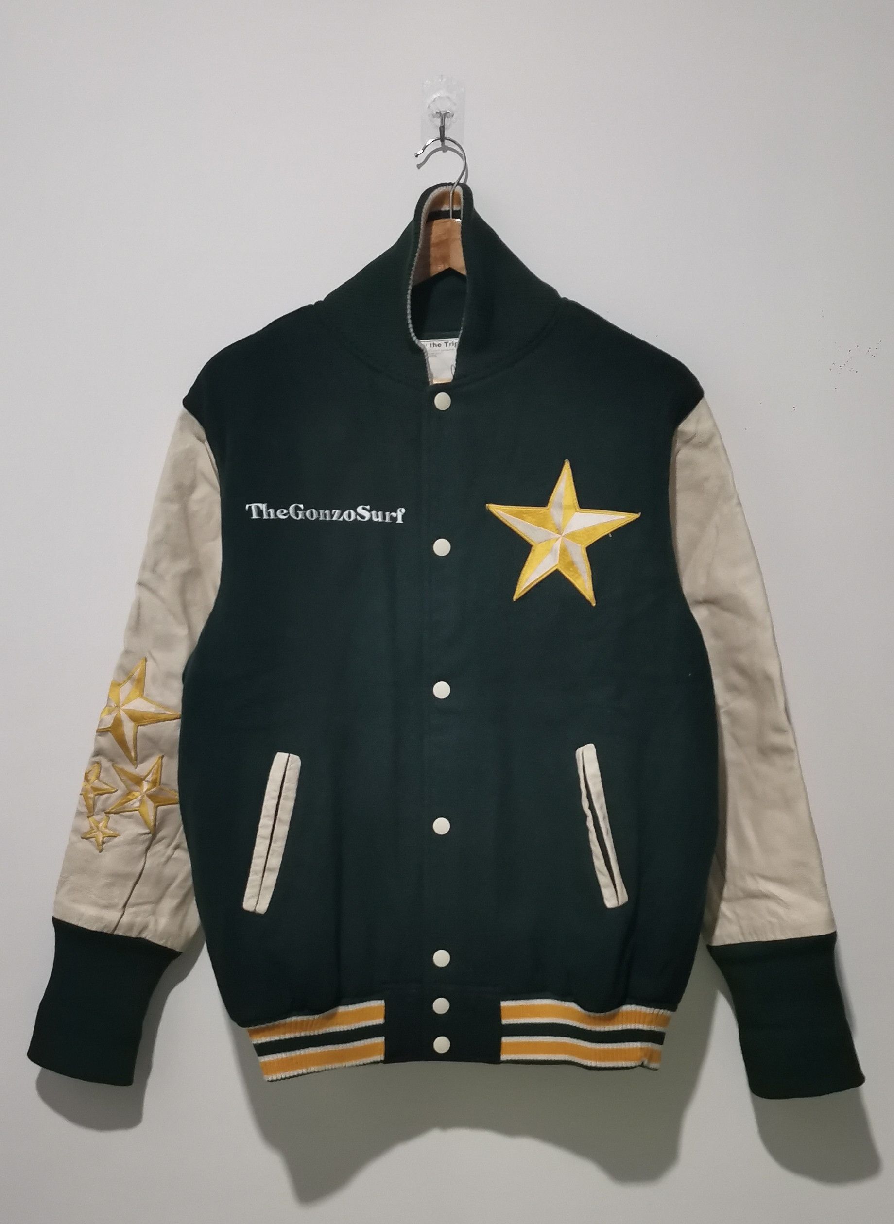 Other Gonzo Sulf Varsity Jacket– Green Wool Bomber– Size M Size US M / EU 48-50 / 2 - 1 Thumbnail