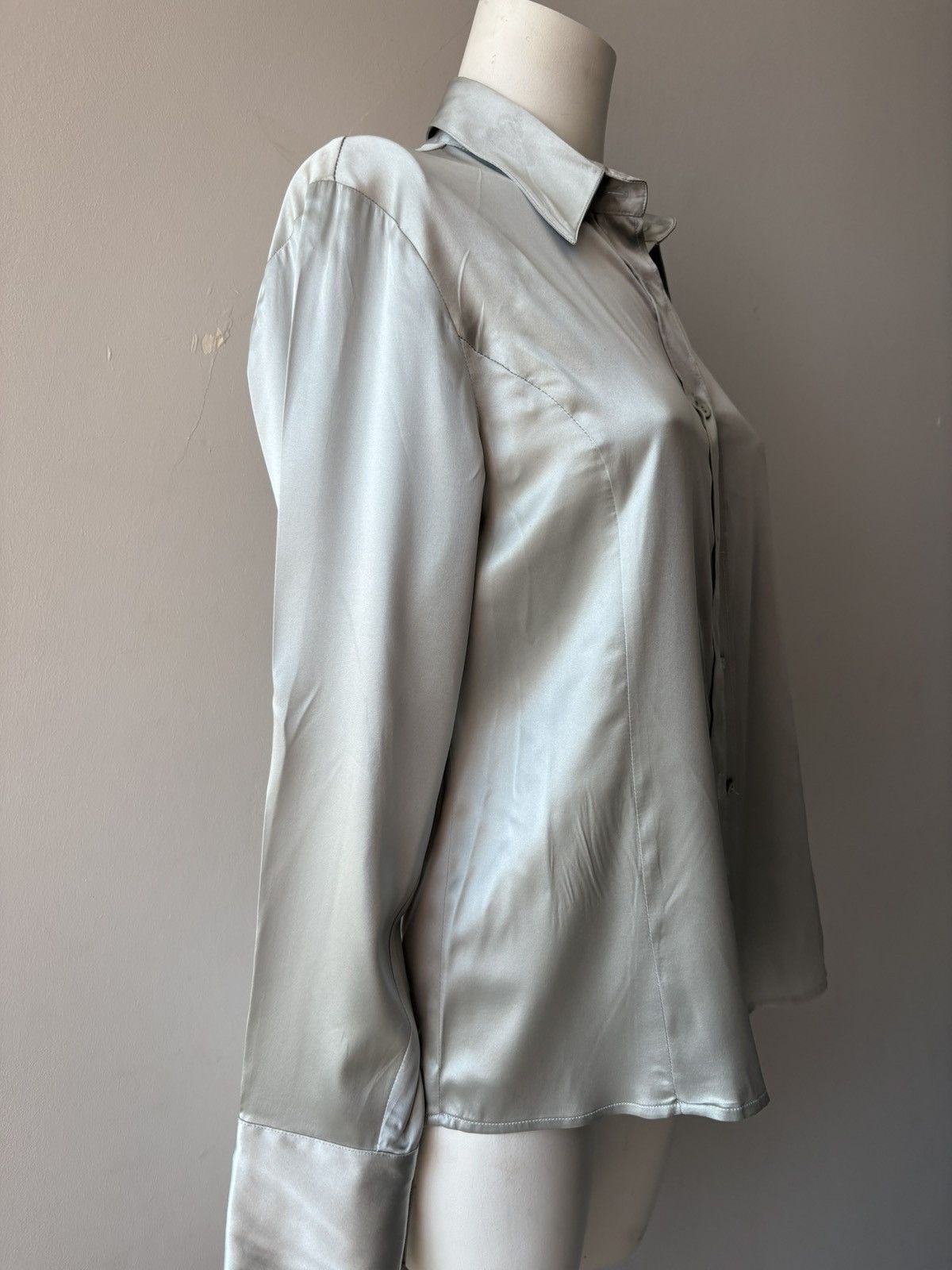 Vintage Silk and cashmere shirt Size M / US 6-8 / IT 42-44 - 15 Thumbnail