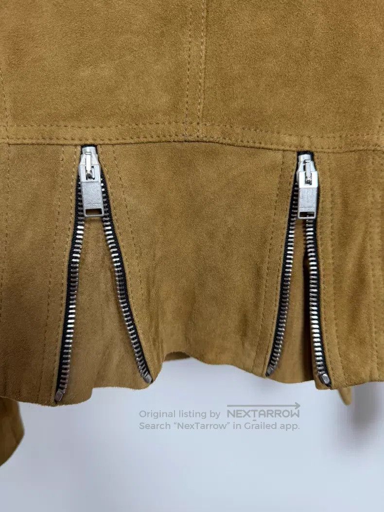Saint Laurent Paris Saint Laurent Paris Suede Biker Jacket Size XS / US 0-2 / IT 36-38 - 4 Thumbnail