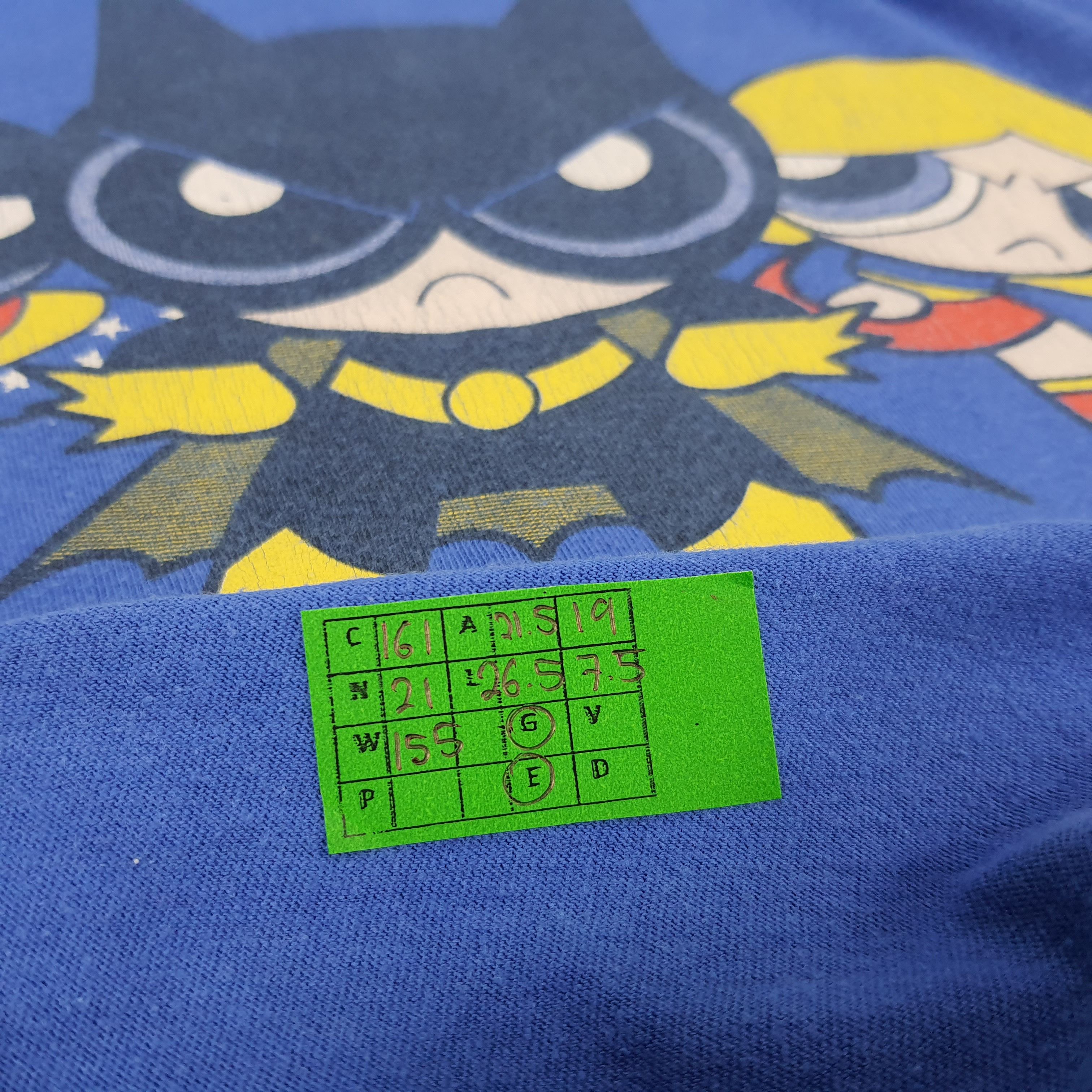 Cartoon Network × DC Comics Vintage DC Comics x Power Puff Girls T-shirt Size US L / EU 52-54 / 3 - 8 Thumbnail