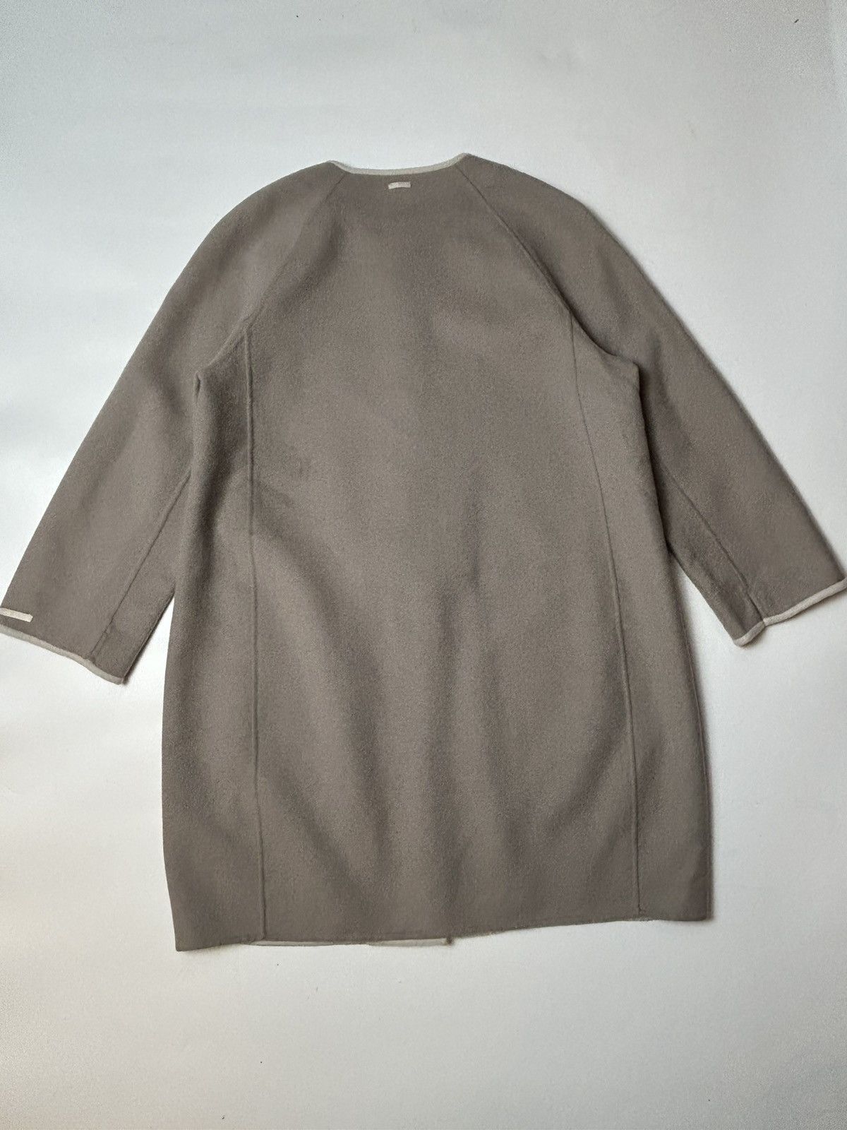 Designer × Max Mara MAX MARA WOOL LONG COAT Size S / US 4 / IT 40 - 3 Thumbnail