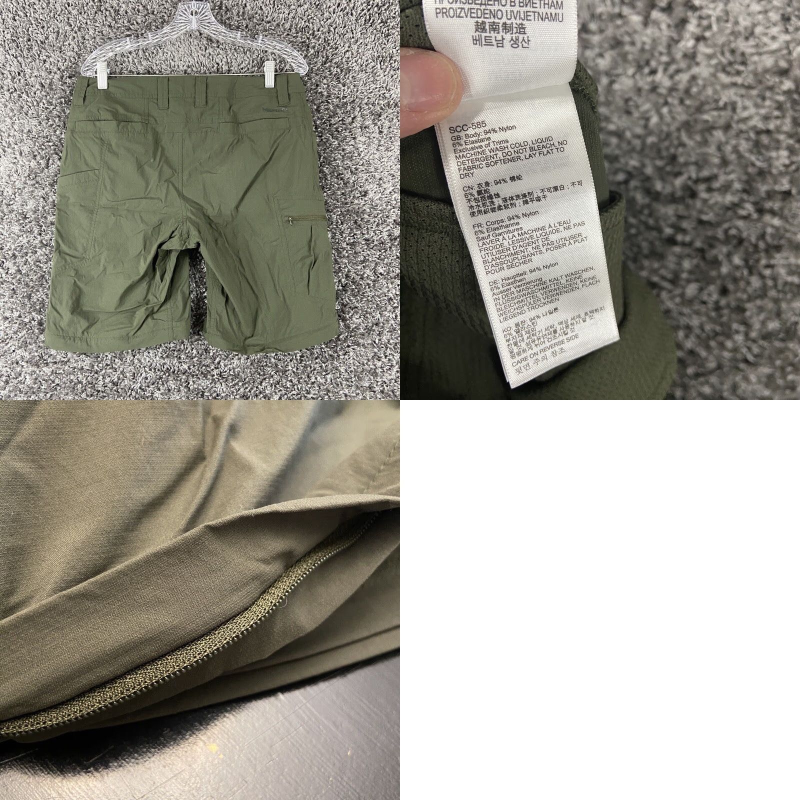 Marmot MARMOT Cargo Shorts Green Men’s 32 Regular Size US 32 / EU 48 - 8 Thumbnail