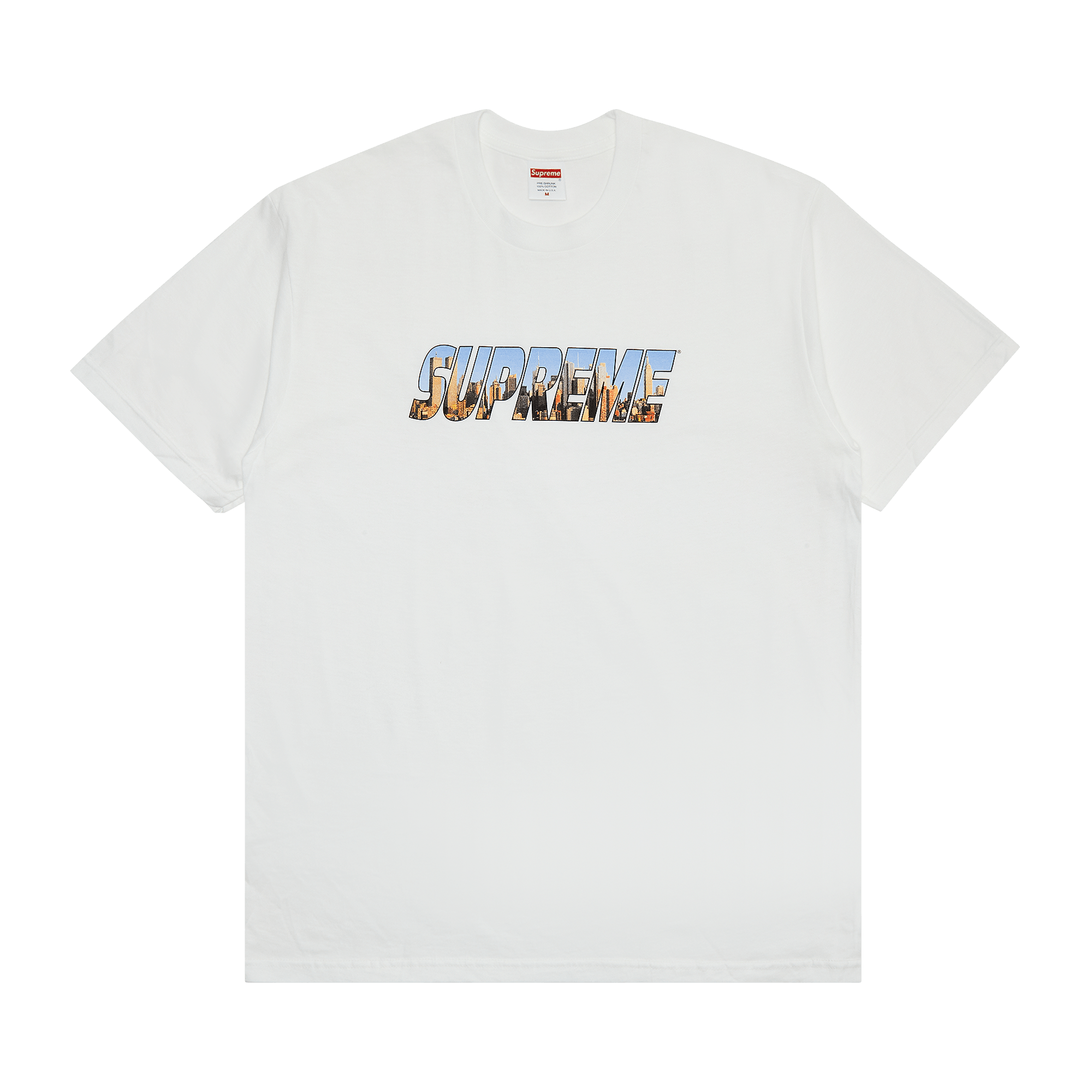 image of Supreme Gotham Tee White, Men's (Size Medium)