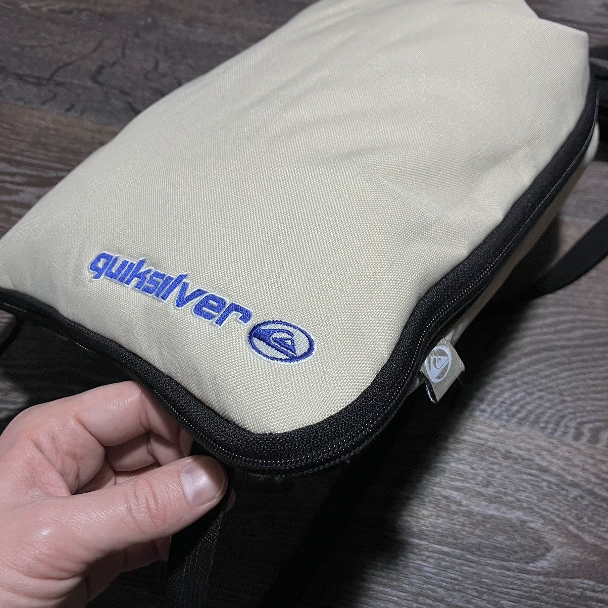 Quiksilver Vintage QUIKSILVER Starflat Beige Adjustable Bag Size ONE SIZE - 8 Thumbnail