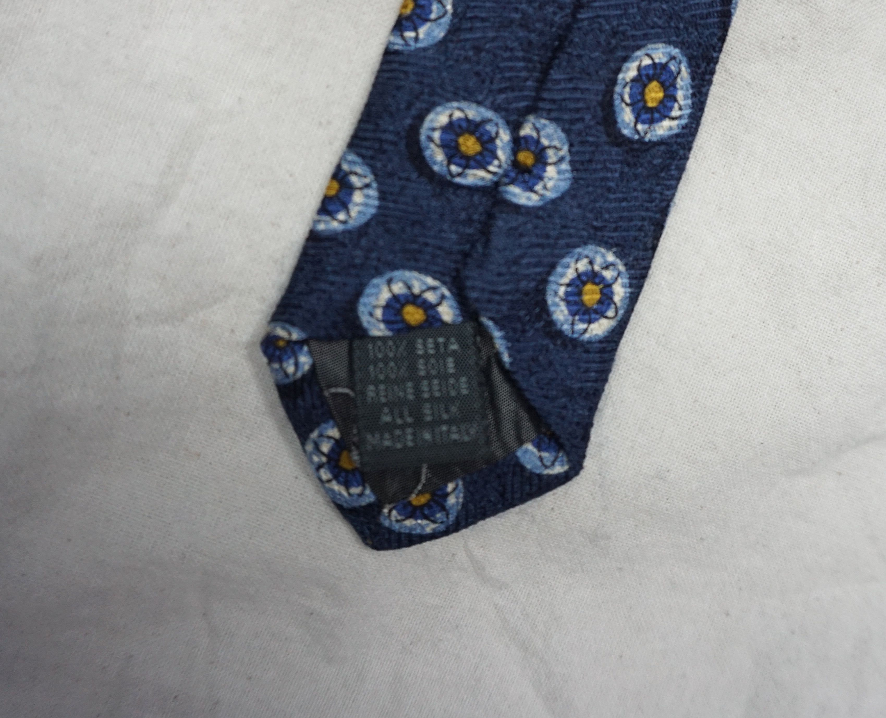 Valentino 90's Oliver by Valentino flower Pattern Necktie Size ONE SIZE - 4 Thumbnail