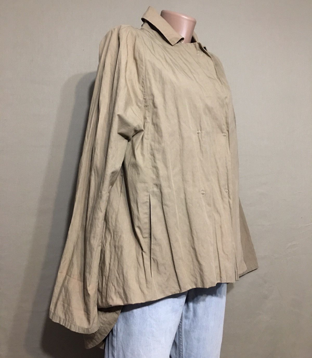 Annette Gortz Annette Gortz Beige Nylon Coat Jacket Size M / US 6-8 / IT 42-44 - 7 Thumbnail