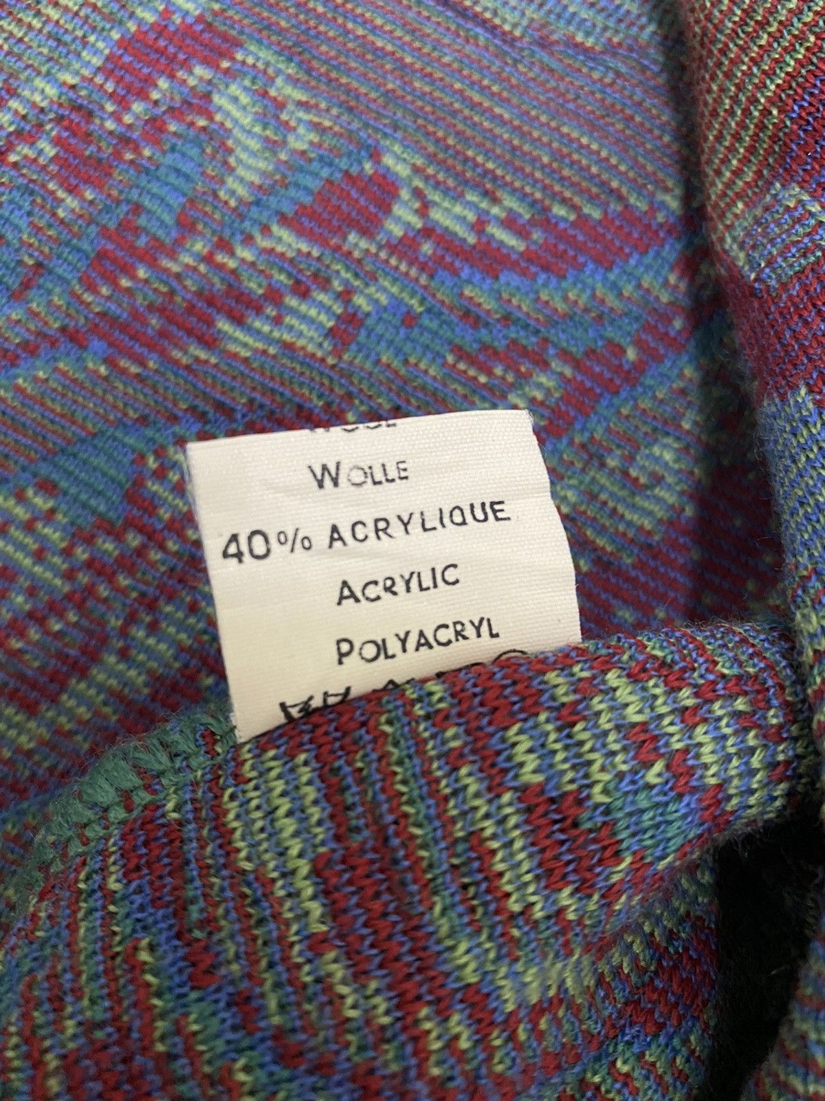 Designer Devernois Paris Multiscreen Cardigan Knit (C3) Size L / US 10 / IT 46 - 8 Thumbnail