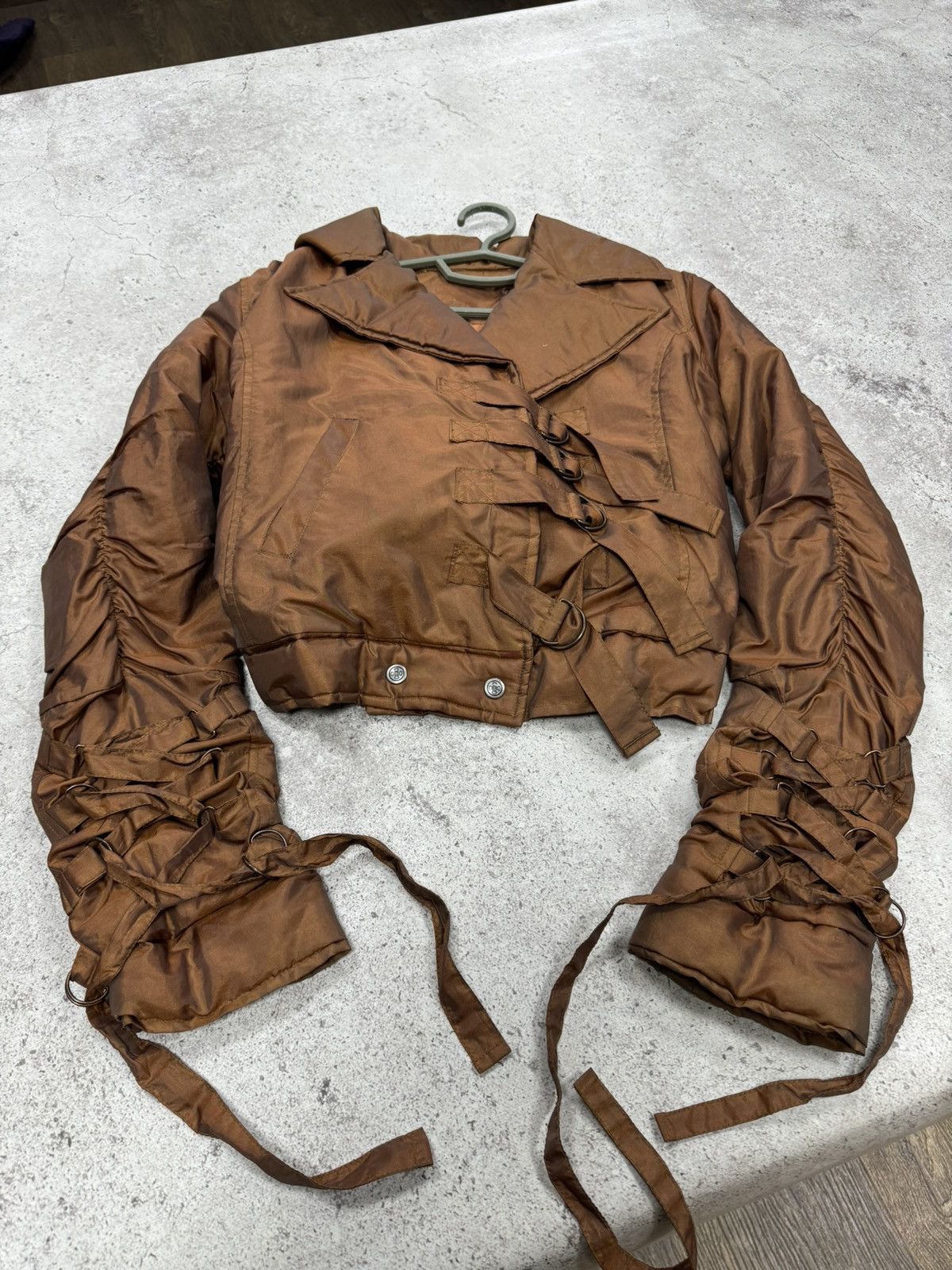 If Six Was Nine Vintage Japanese Bandage Junya Watanabe Style Jacket Size US S / EU 44-46 / 1 - 1 Thumbnail