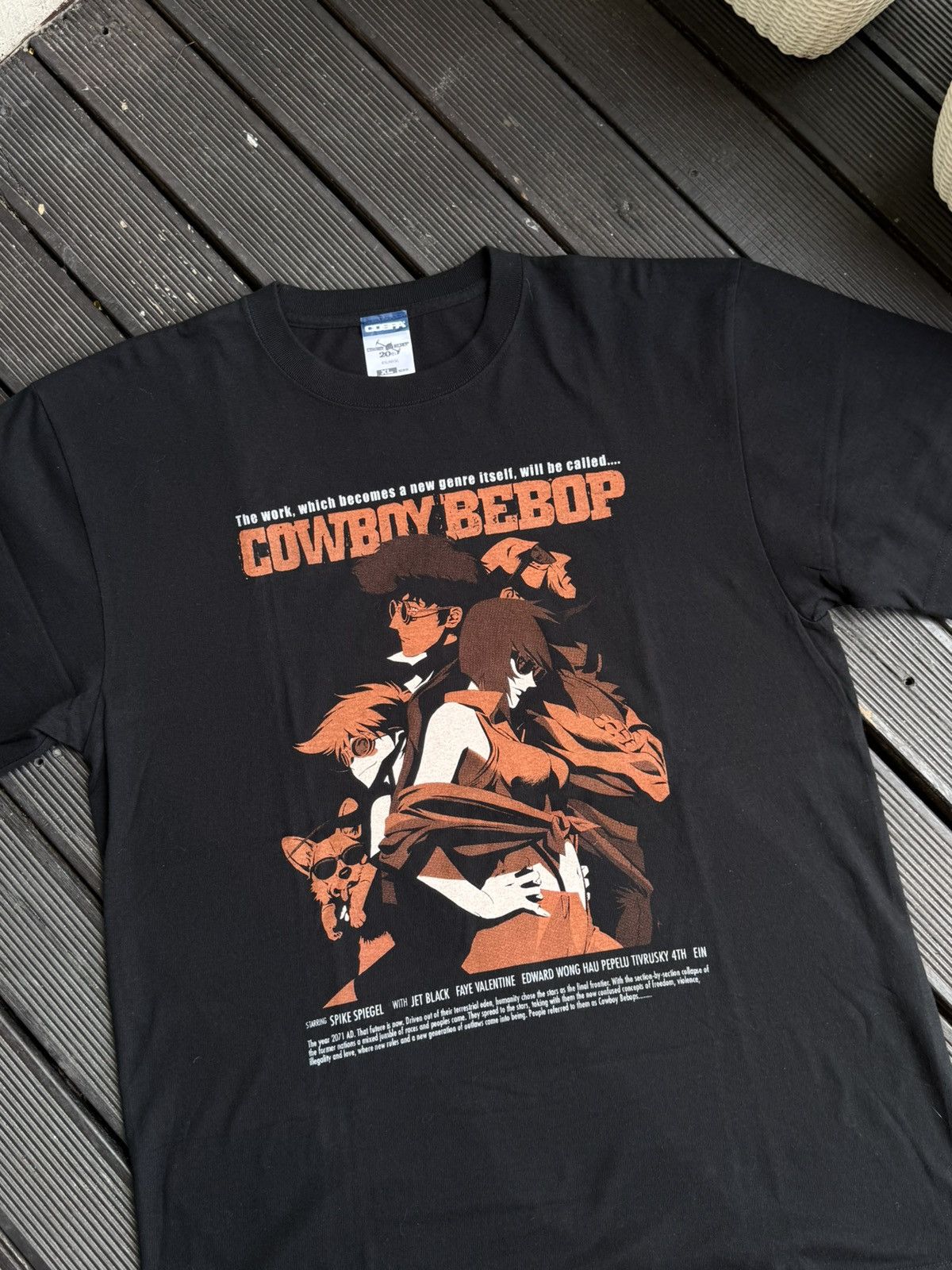 Japanese Brand Vintage cowboy bebop anime Tshirt Size US XL / EU 56 / 4 - 6 Thumbnail