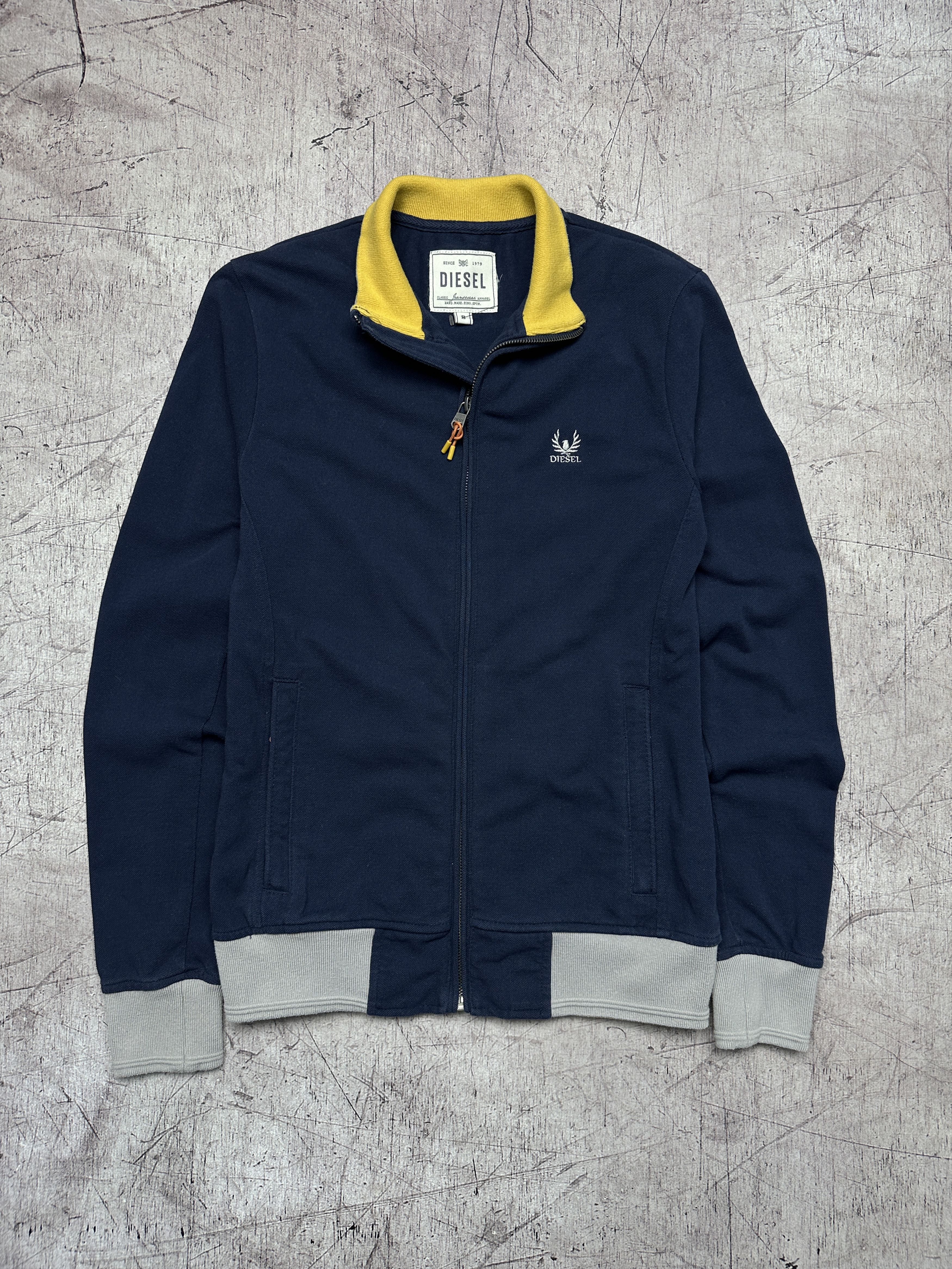 Diesel × Vintage Diesel Mens Full Zip Sweatshirt Hoodie Size US S / EU 44-46 / 1 - 1 Thumbnail