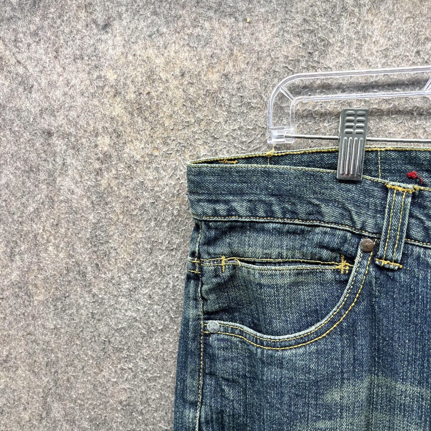 Denime VINTAGE Karl Kani Jeans Mens 32x33 Blue Straight Medium Wash Denim Y2K Hip Hop Jeans Mens Regular Blue 32x33 Womens? No Size US 32 / EU 48 - 6 Thumbnail