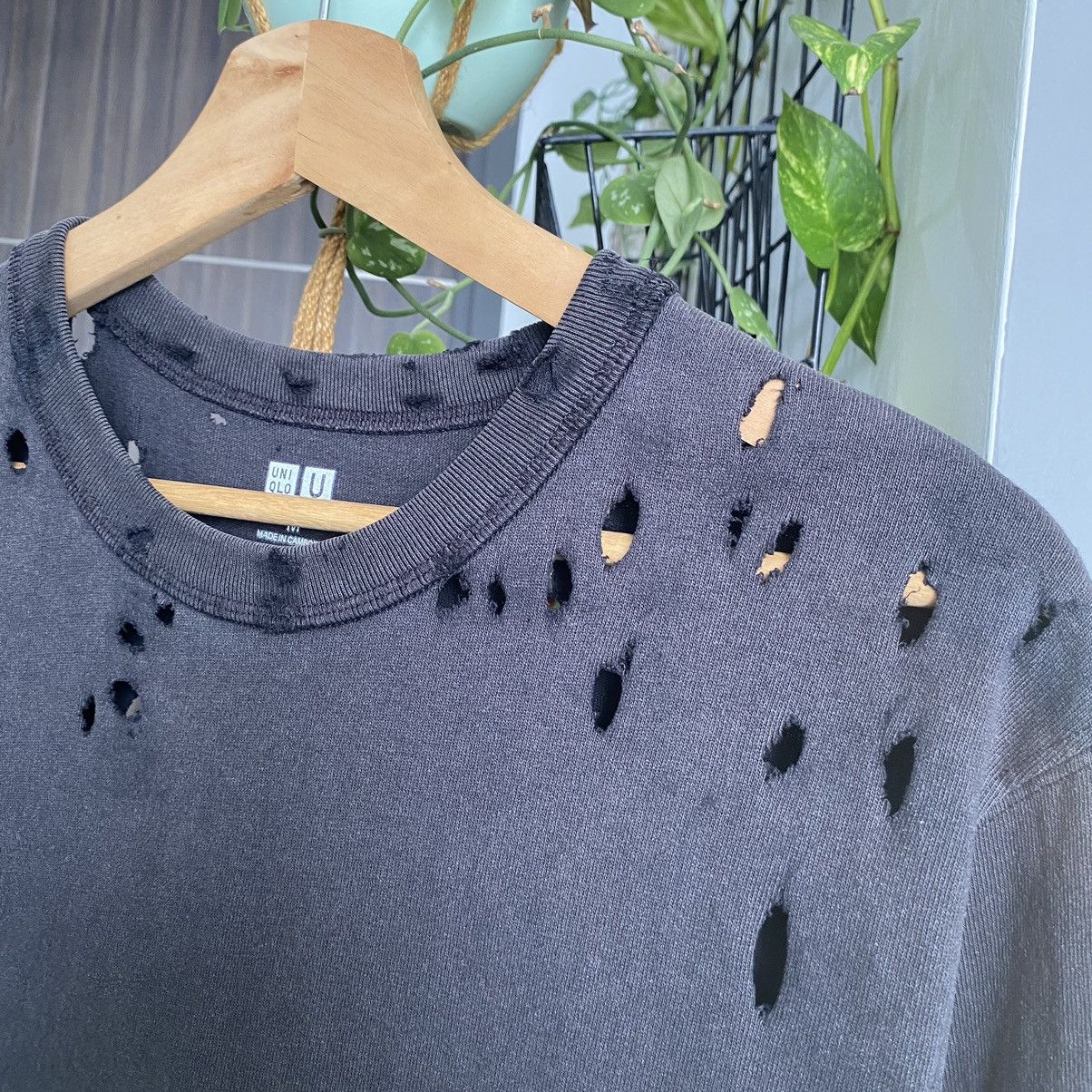 Lemaire × Uniqlo 💥SICK💥Thrashed Faded Lemaire x Uniqlo ERD GRUNGE TSHIRT Size US M / EU 48-50 / 2 - 10 Thumbnail